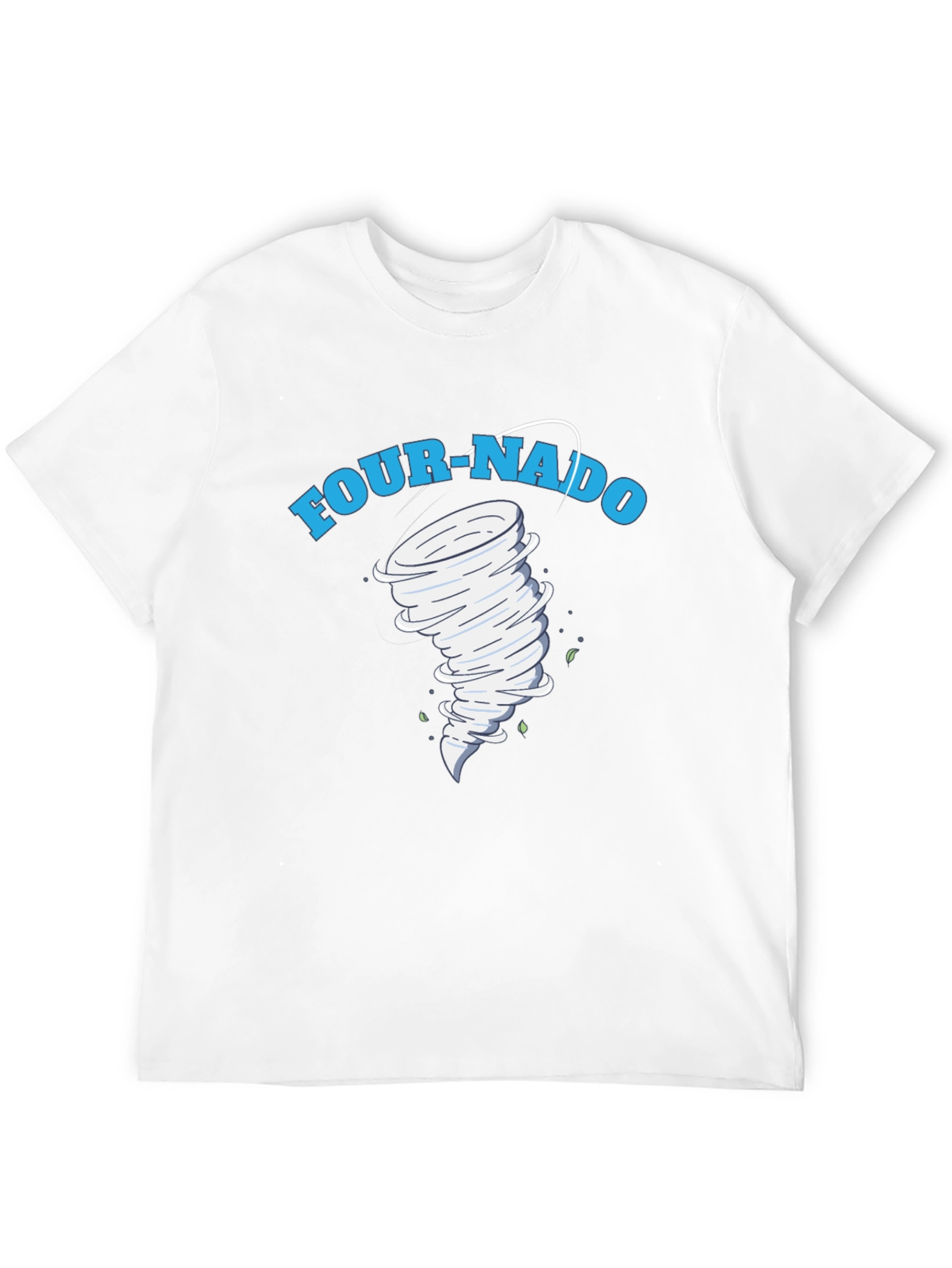 Four-Nado Graphic Tee - Unique Tornado Design