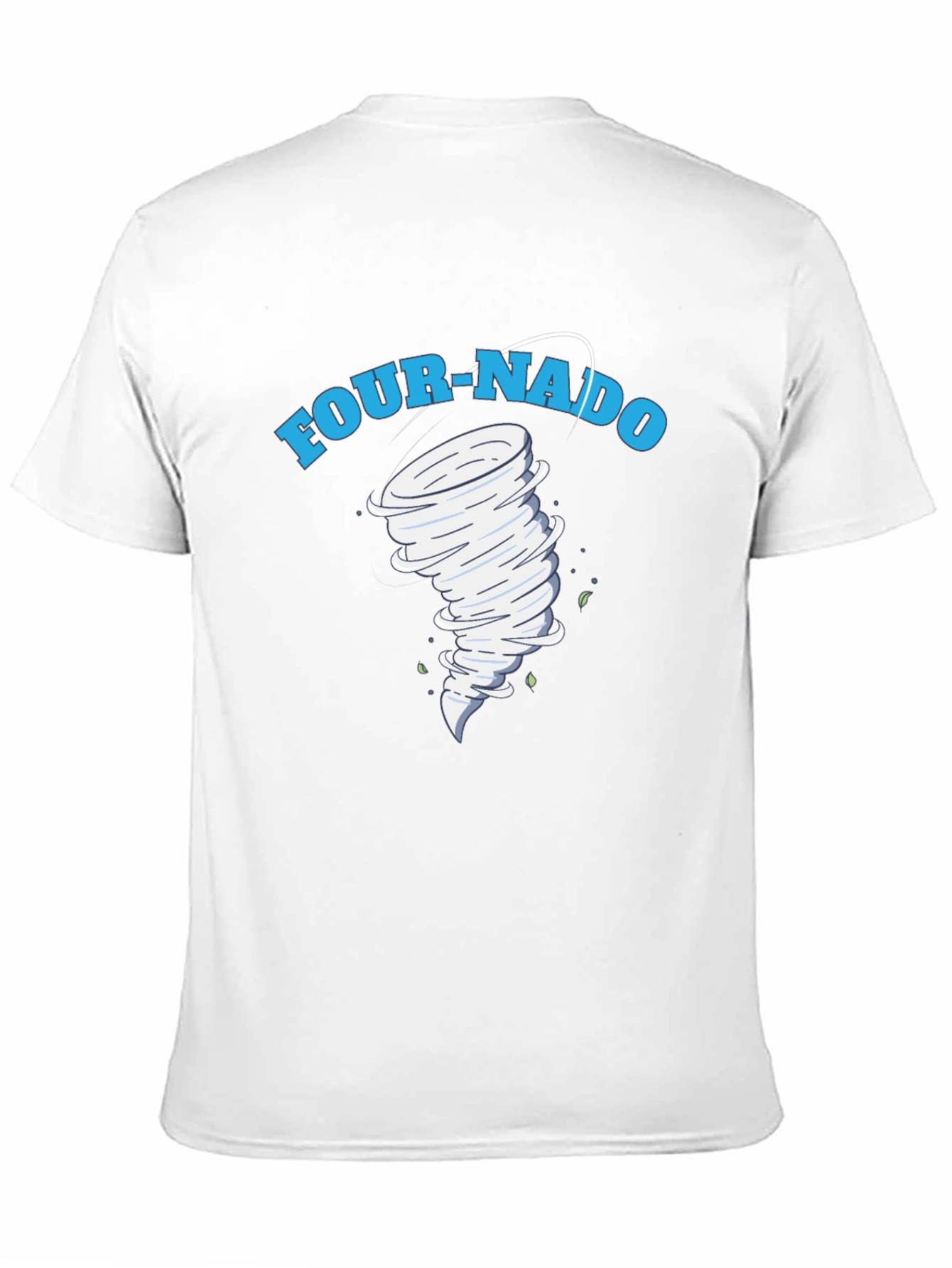 Four-Nado Graphic Tee - Unique Tornado Design