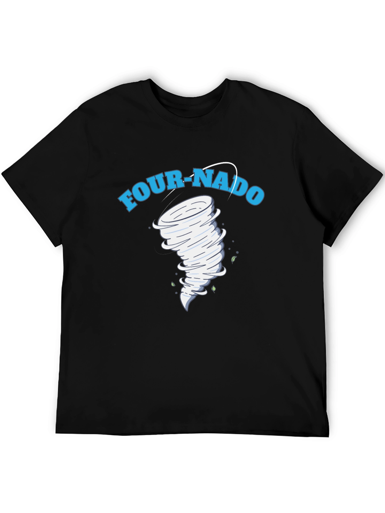 Four-Nado Graphic Tee - Unique Tornado Design