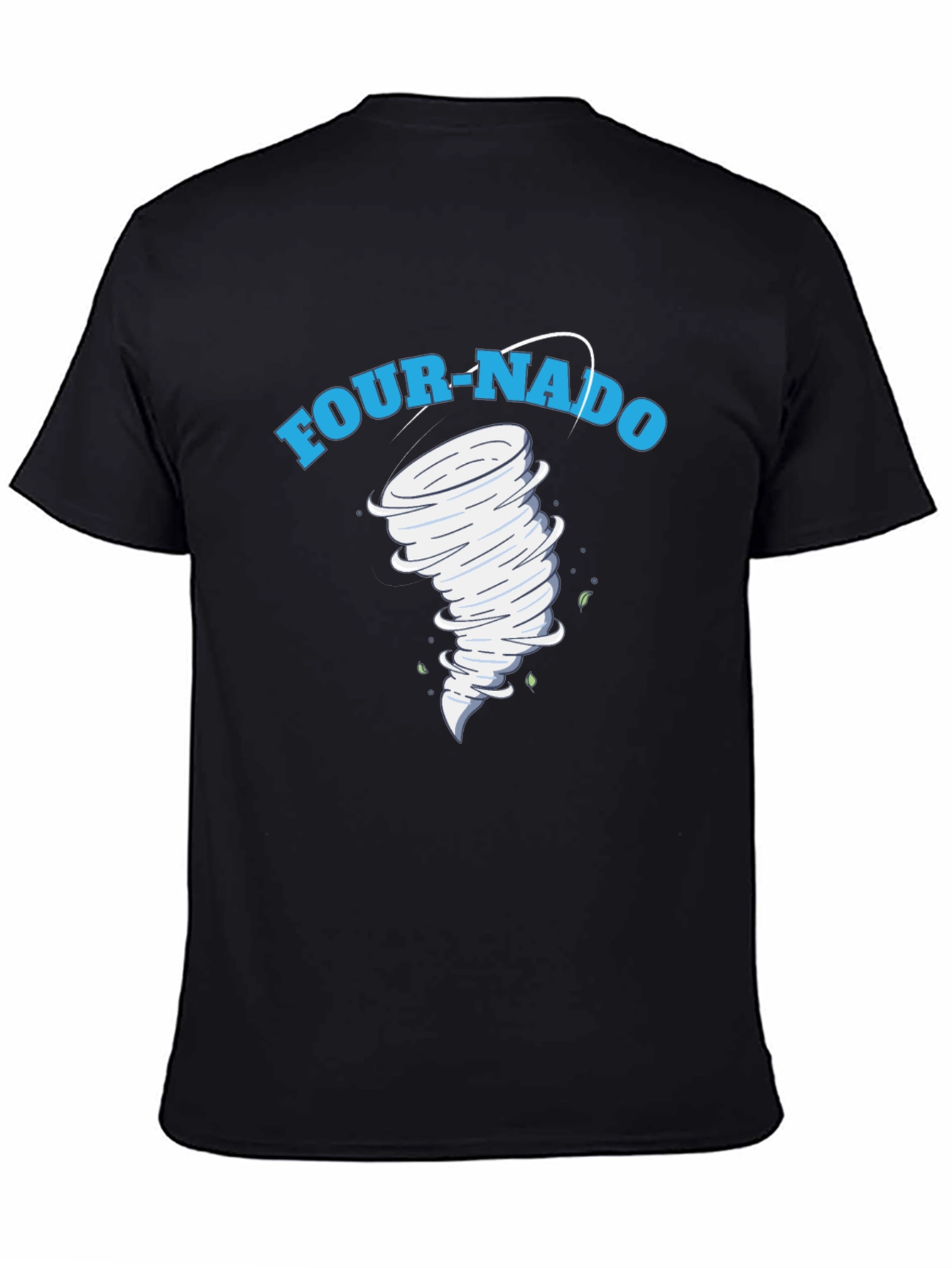 Four-Nado Graphic Tee - Unique Tornado Design