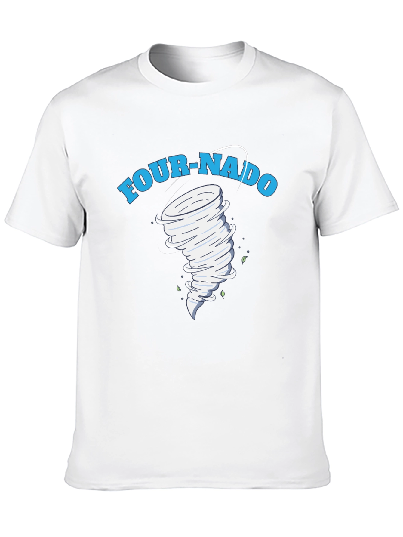 Four-Nado Graphic Tee - Unique Tornado Design