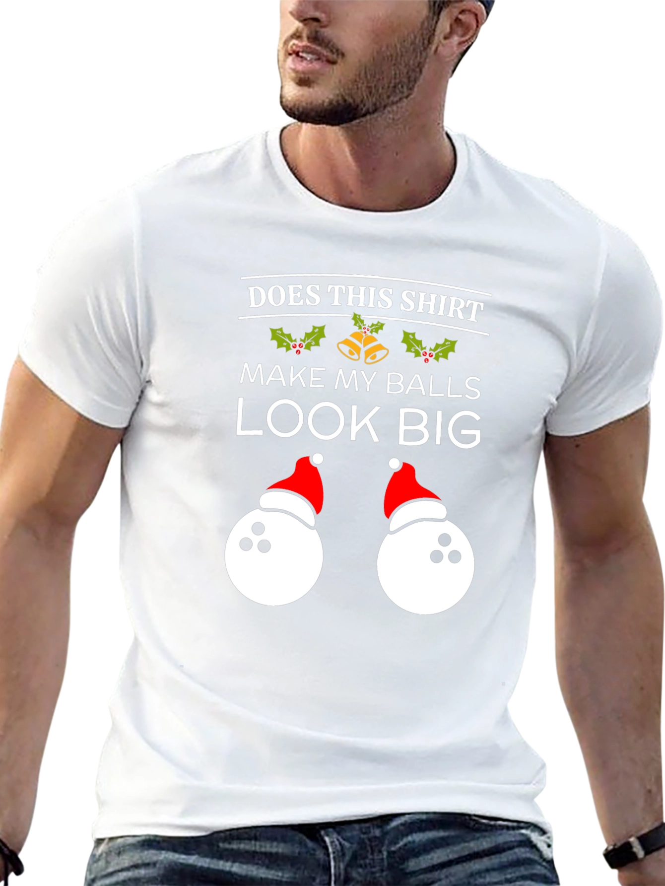 Humorous Christmas Bowling Balls T-Shirt