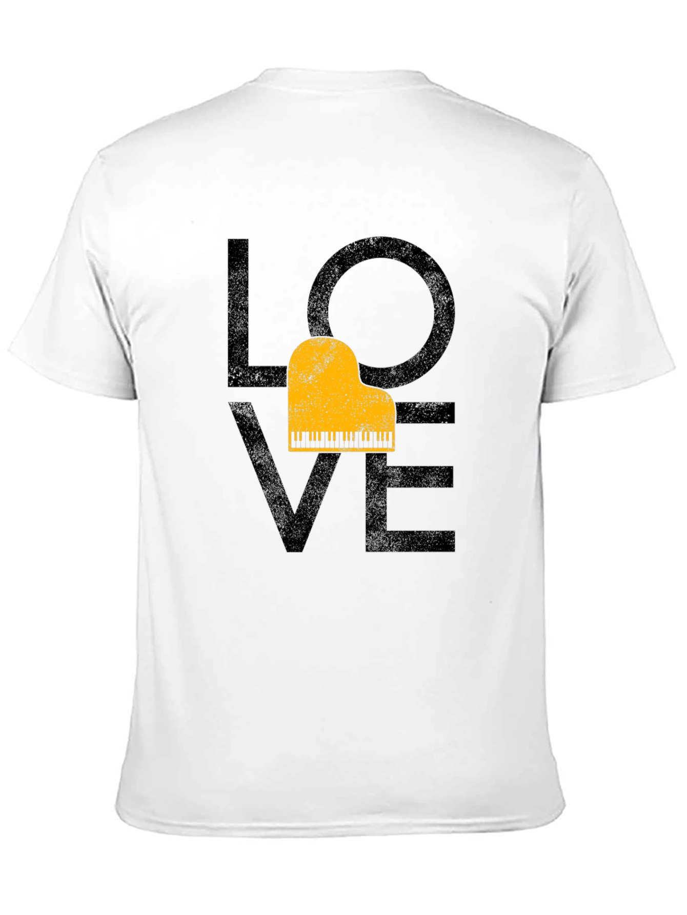 Love Piano Graphic T-Shirt