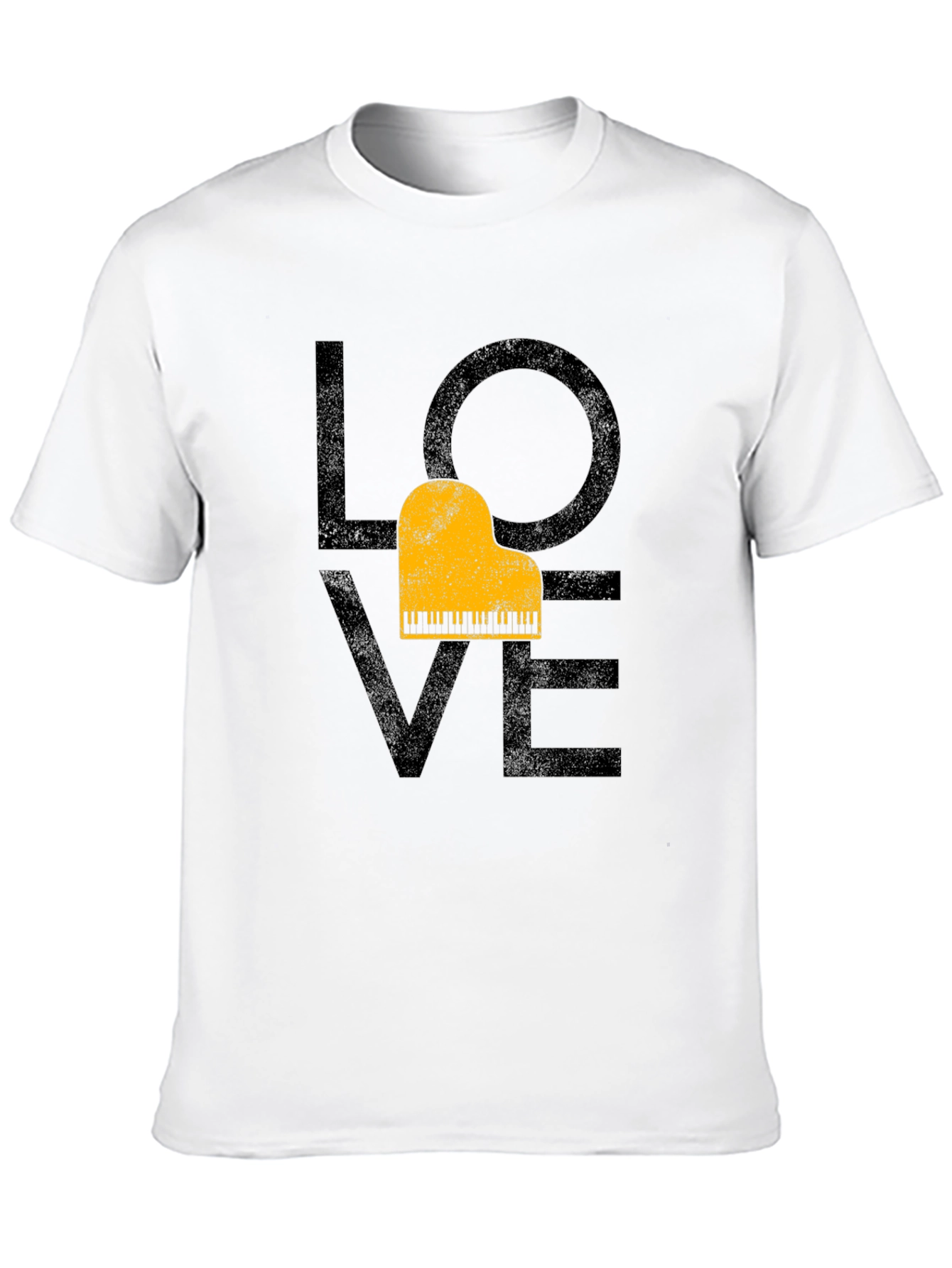 Love Piano Graphic T-Shirt