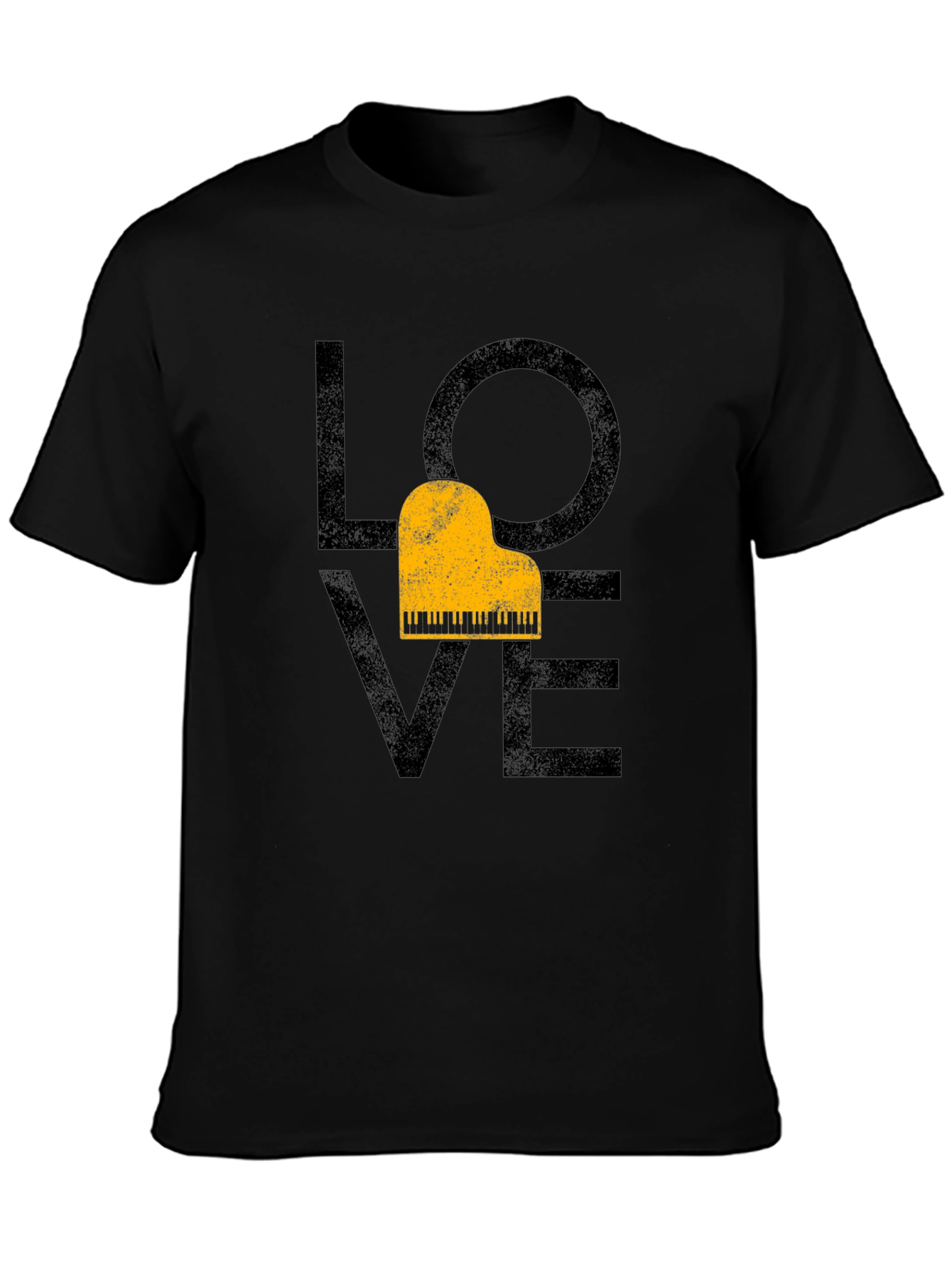 Love Piano Graphic T-Shirt