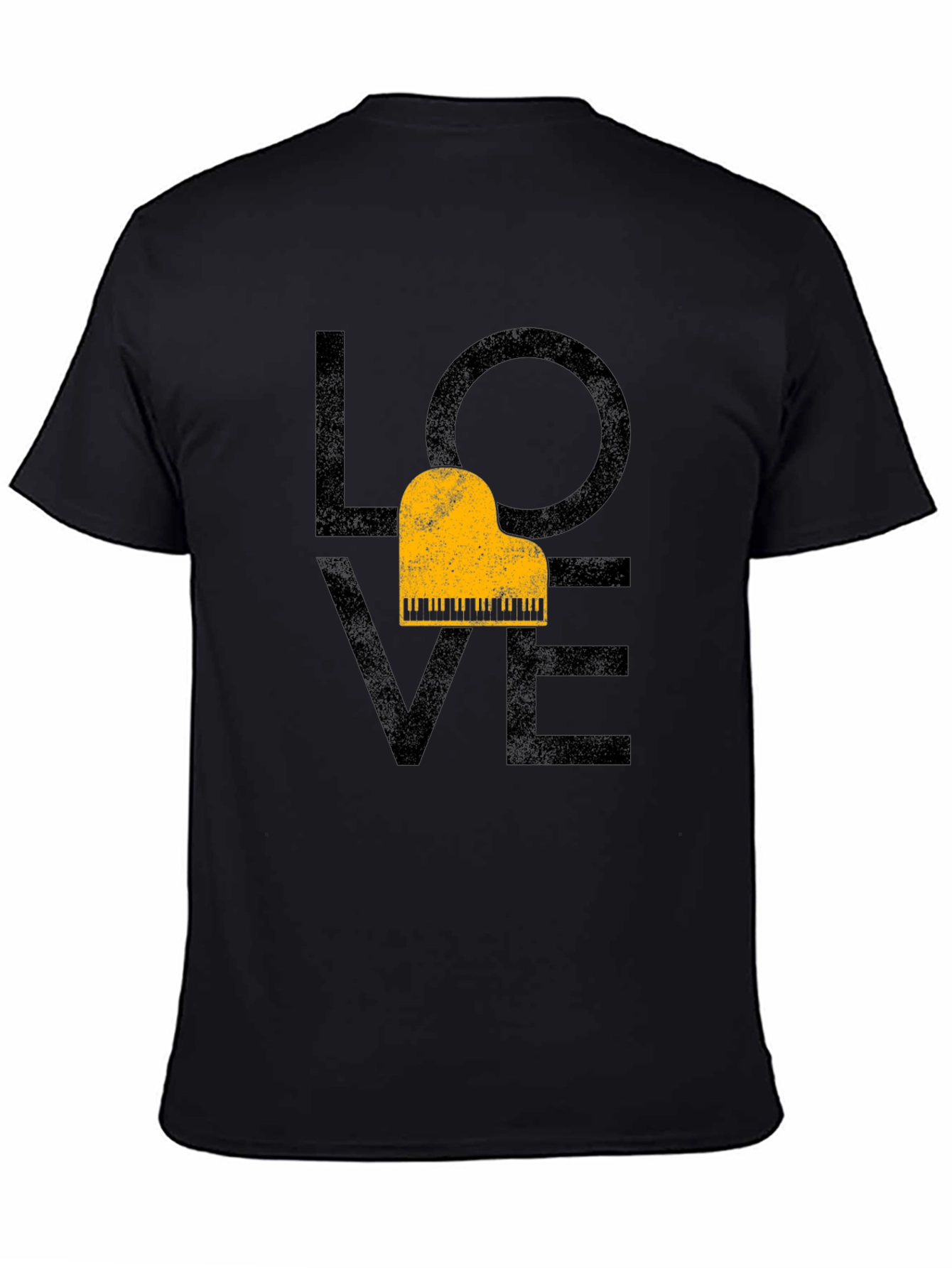 Love Piano Graphic T-Shirt