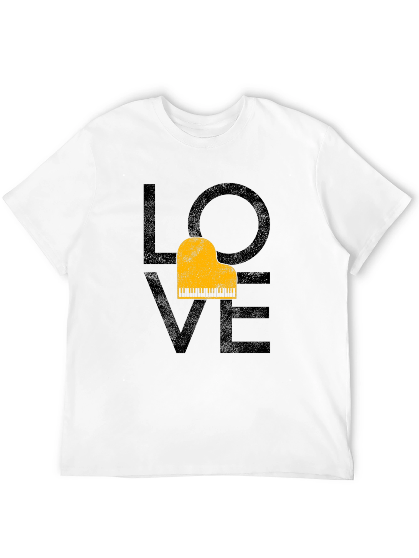 Love Piano Graphic T-Shirt
