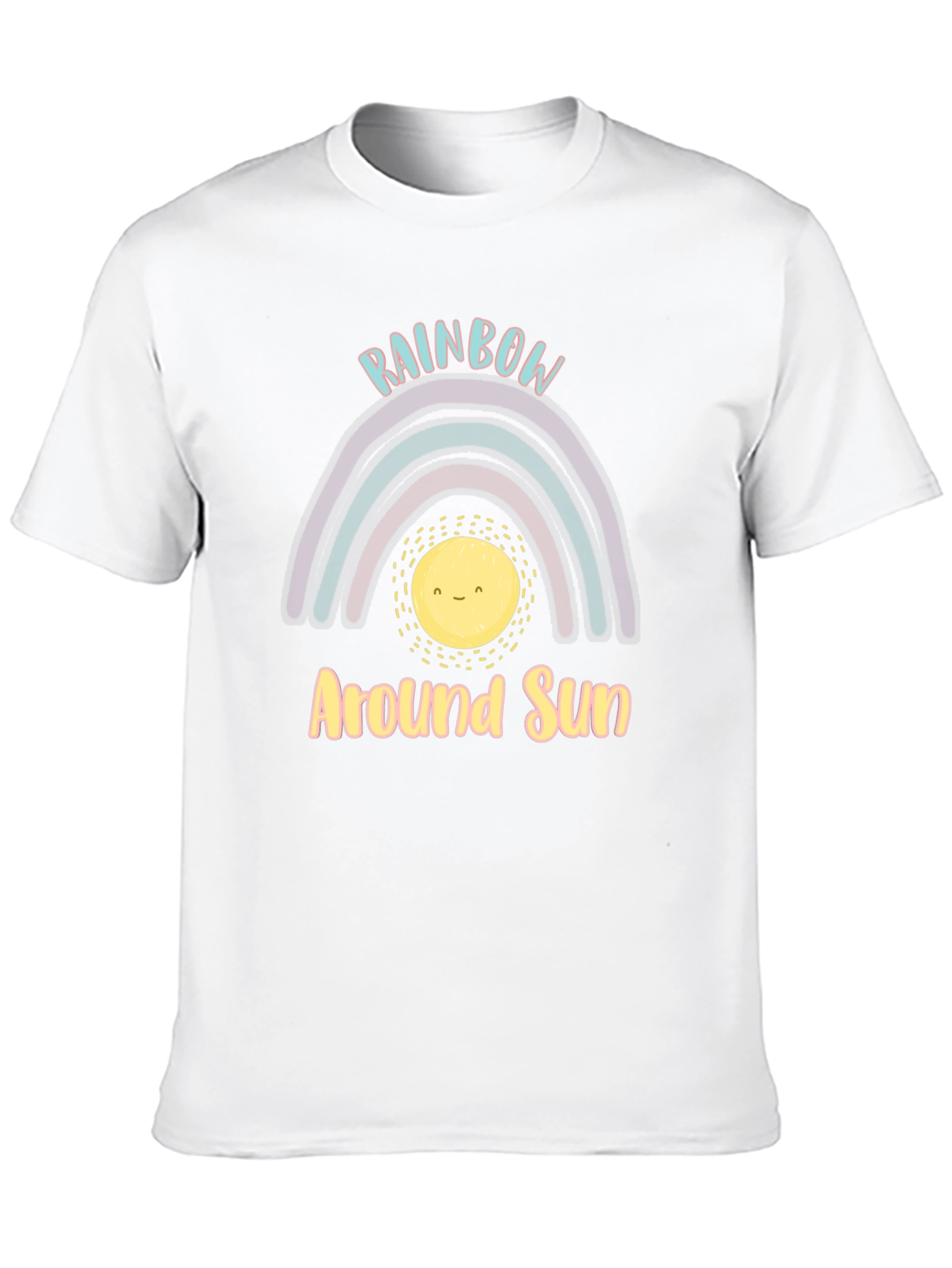 Rainbow Around Sun Graphic T-Shirt