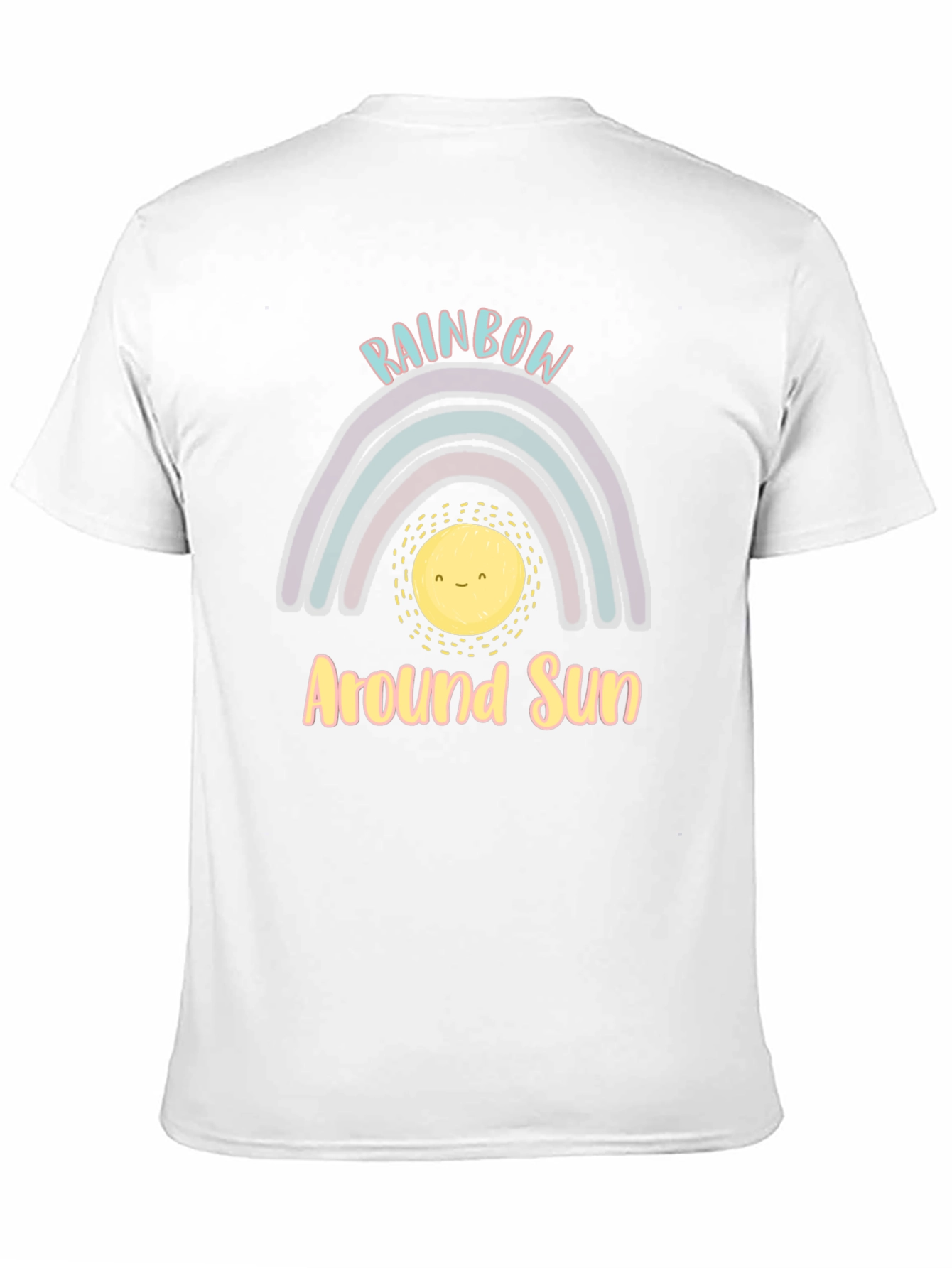 Rainbow Around Sun Graphic T-Shirt