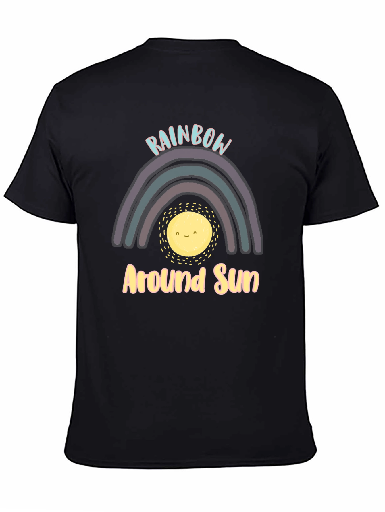 Rainbow Around Sun Graphic T-Shirt