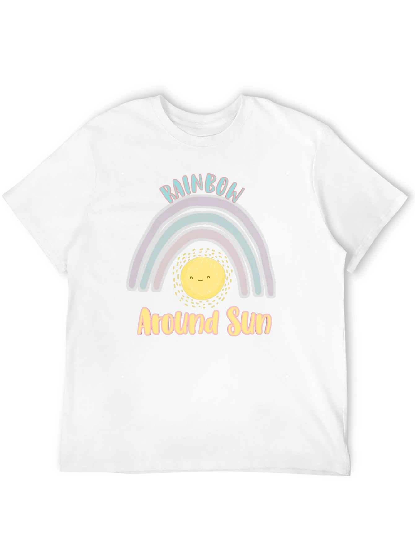 Rainbow Around Sun Graphic T-Shirt