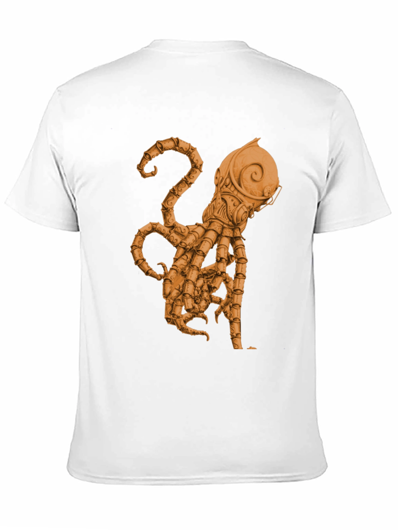 Steampunk Octopus Graphic Tee - Unique Design!