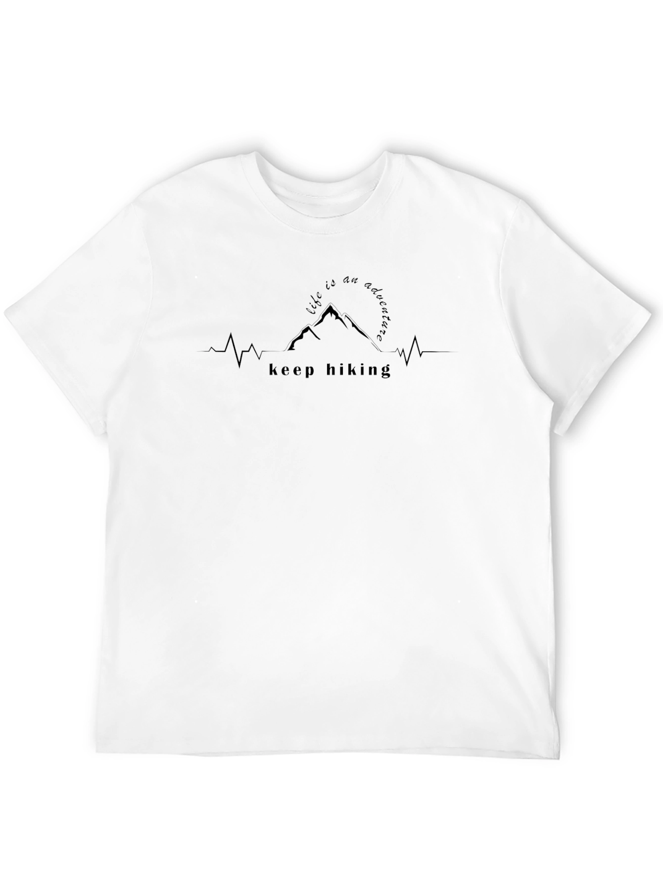 Life is an Adventure: Hiking Graphic T-Shirt