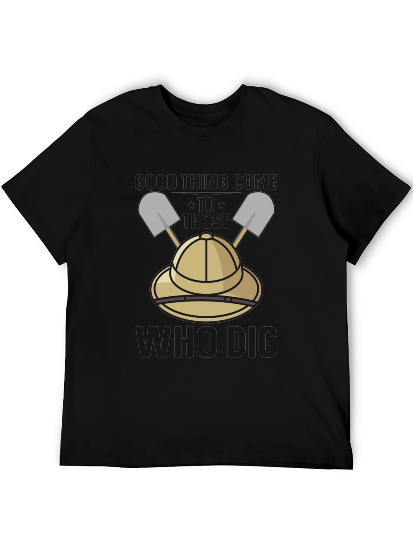 Funny Dig T-Shirt - Handsome Those Who Dig