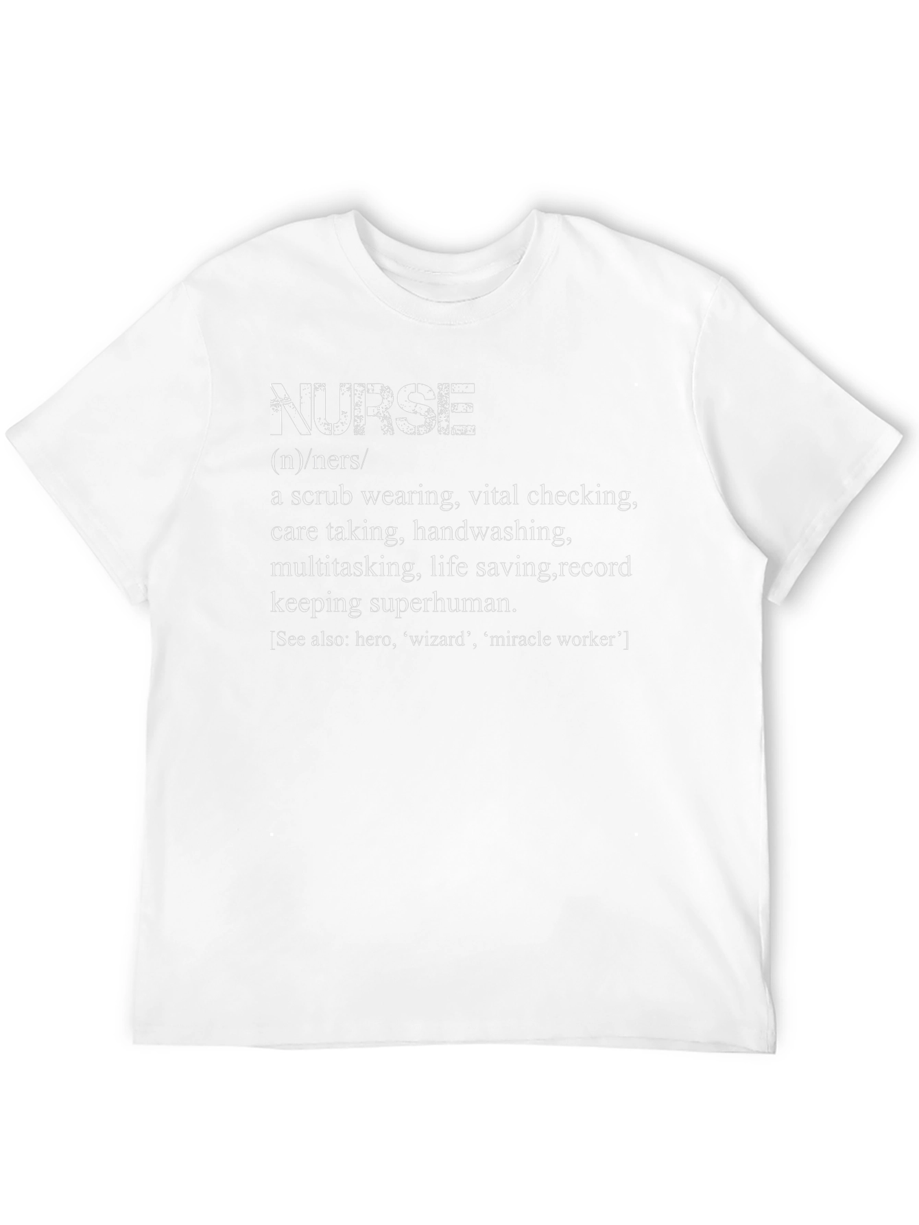 Nurse Definition Graphic Tee - Black