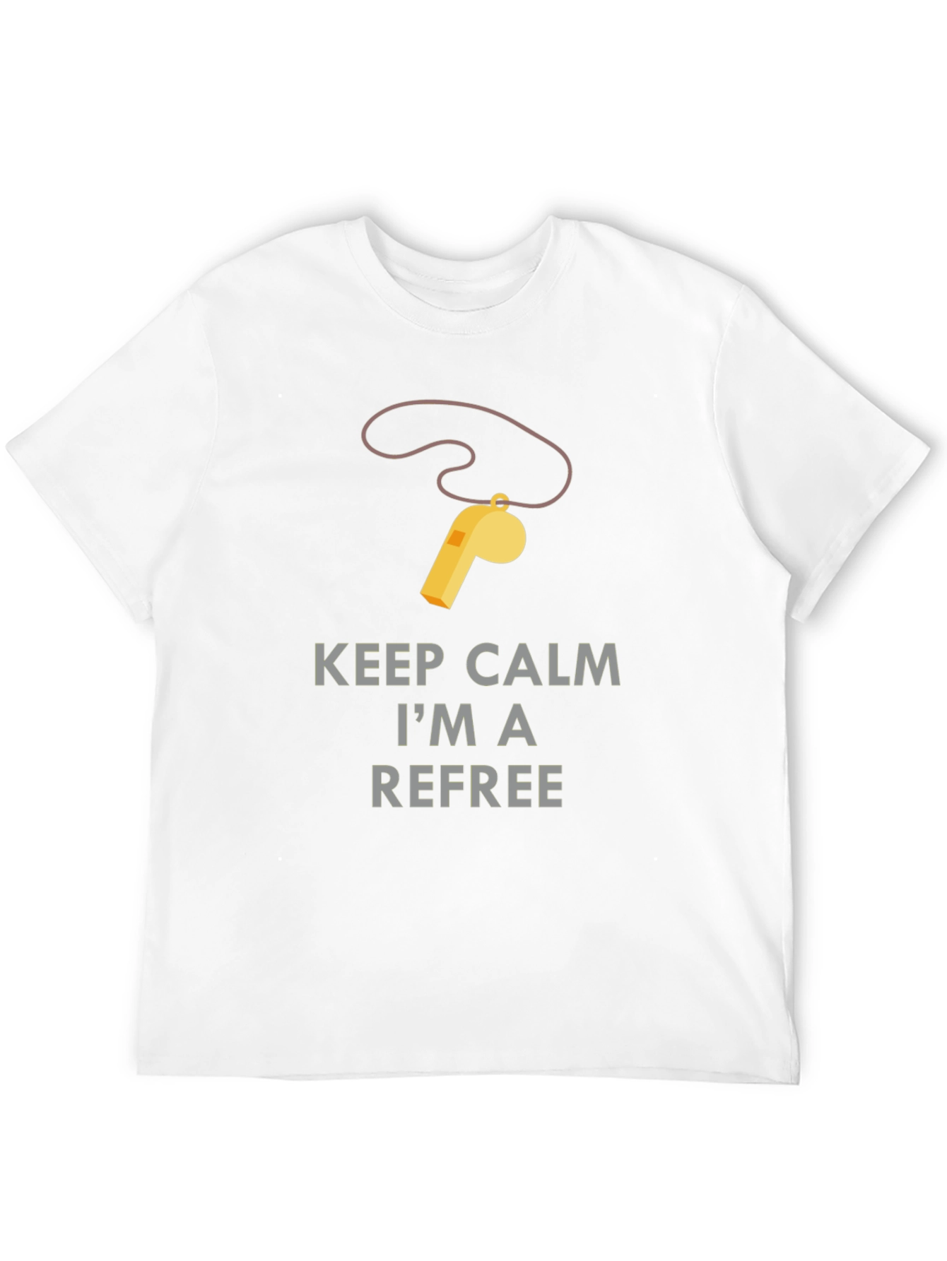 Keep Calm Referee T-Shirt - Funny Referee Apparel