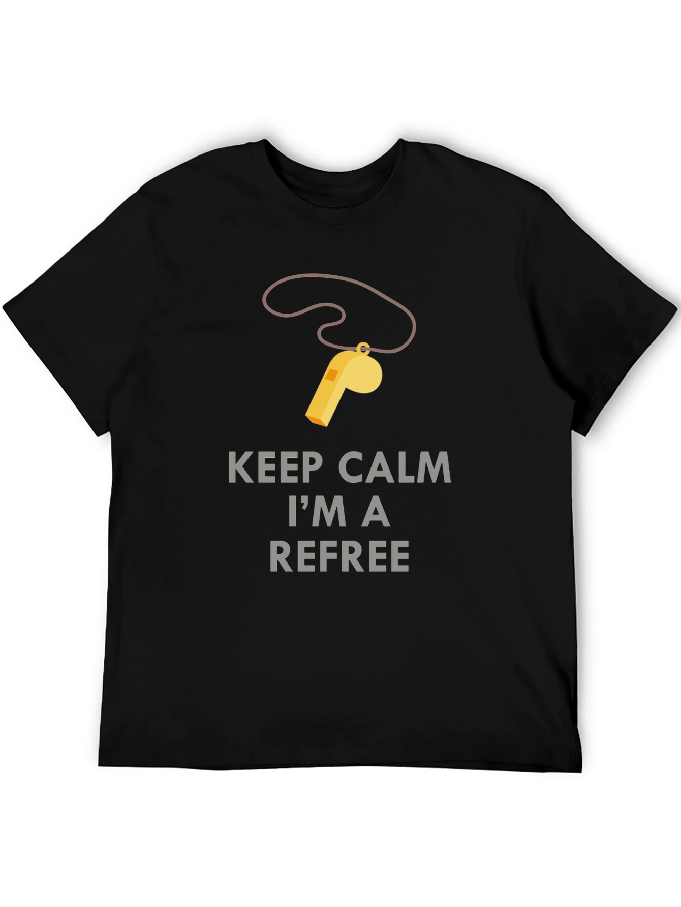 Keep Calm Referee T-Shirt - Funny Referee Apparel