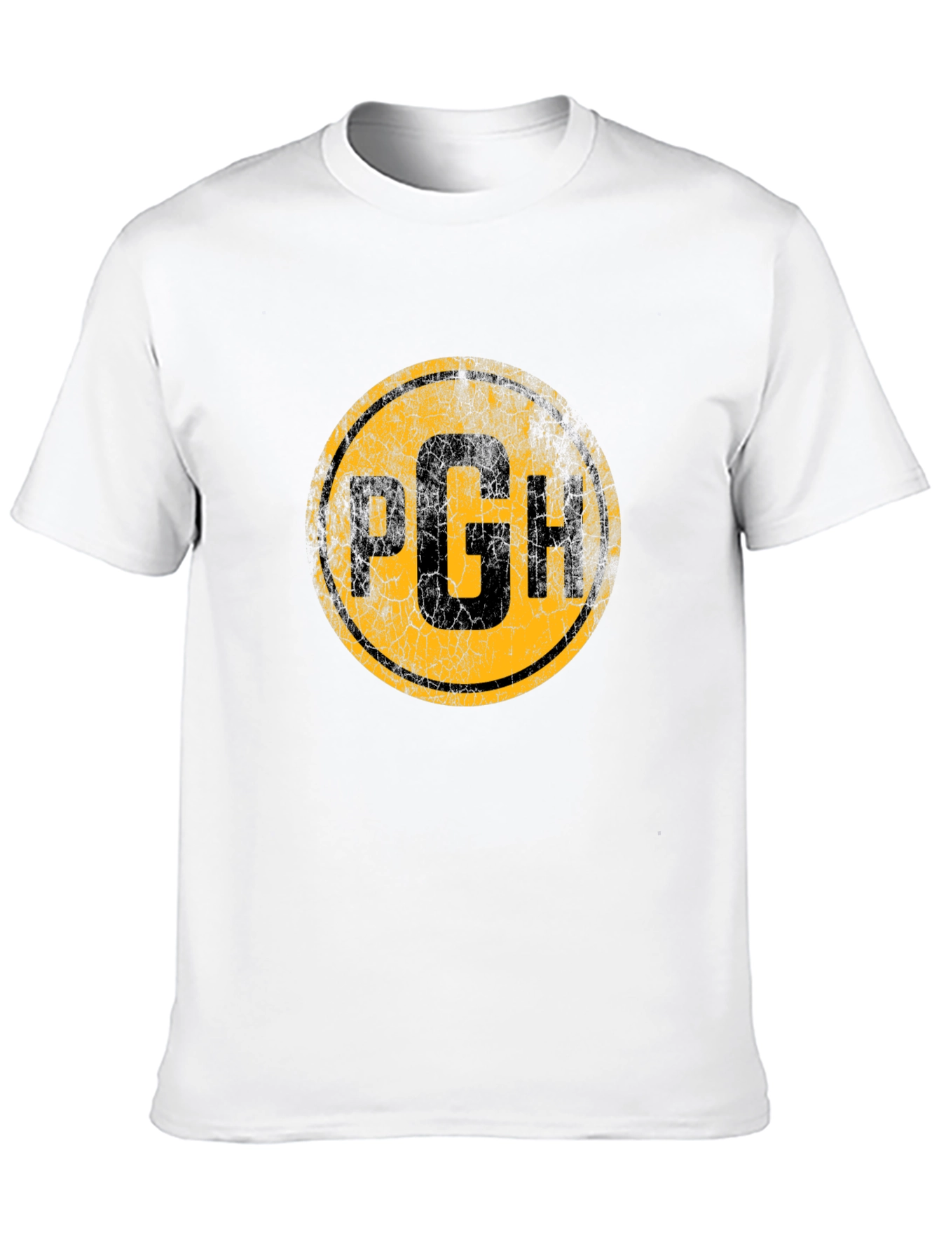 Pittsburgh PGH Distressed Graphic T-Shirt