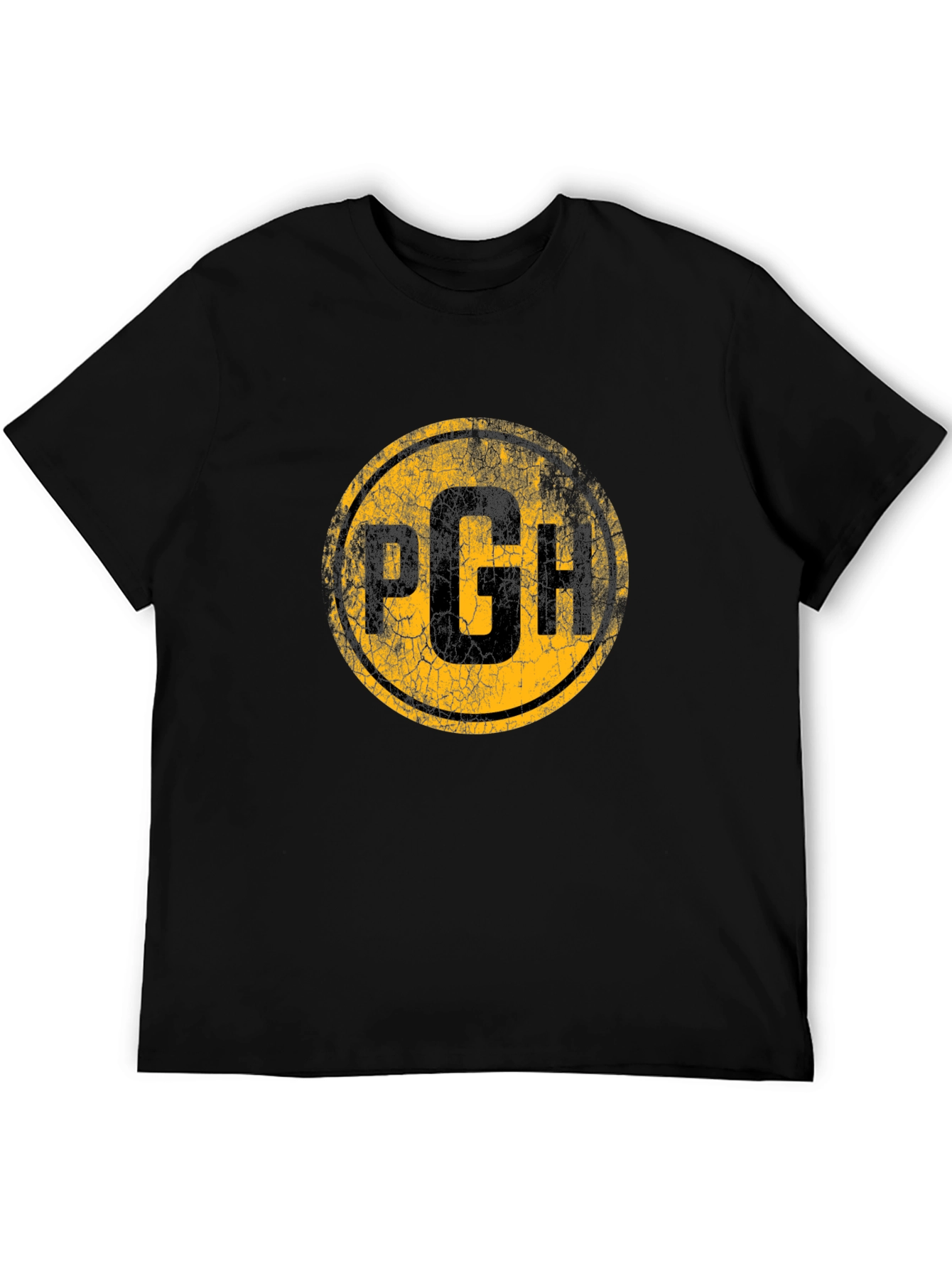 Pittsburgh PGH Distressed Graphic T-Shirt