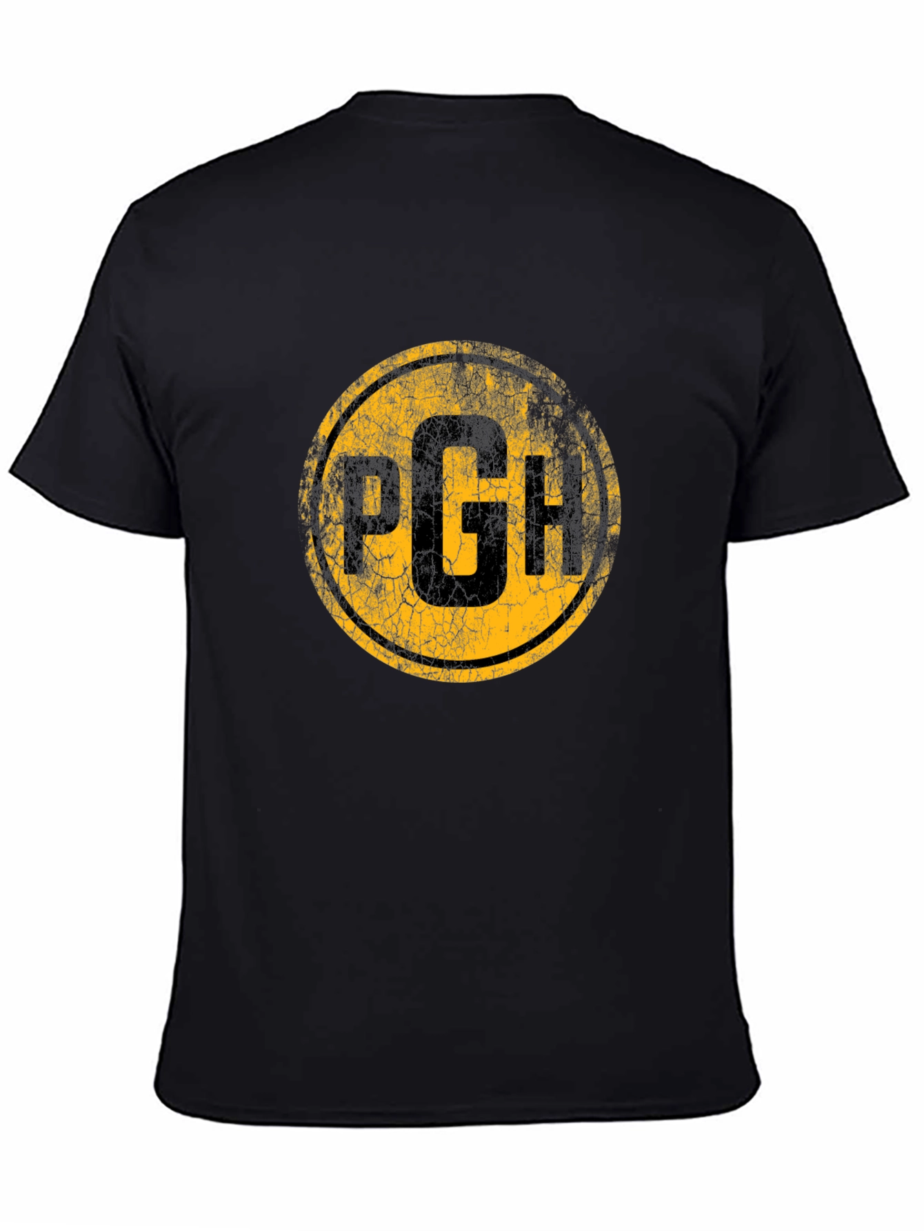 Pittsburgh PGH Distressed Graphic T-Shirt