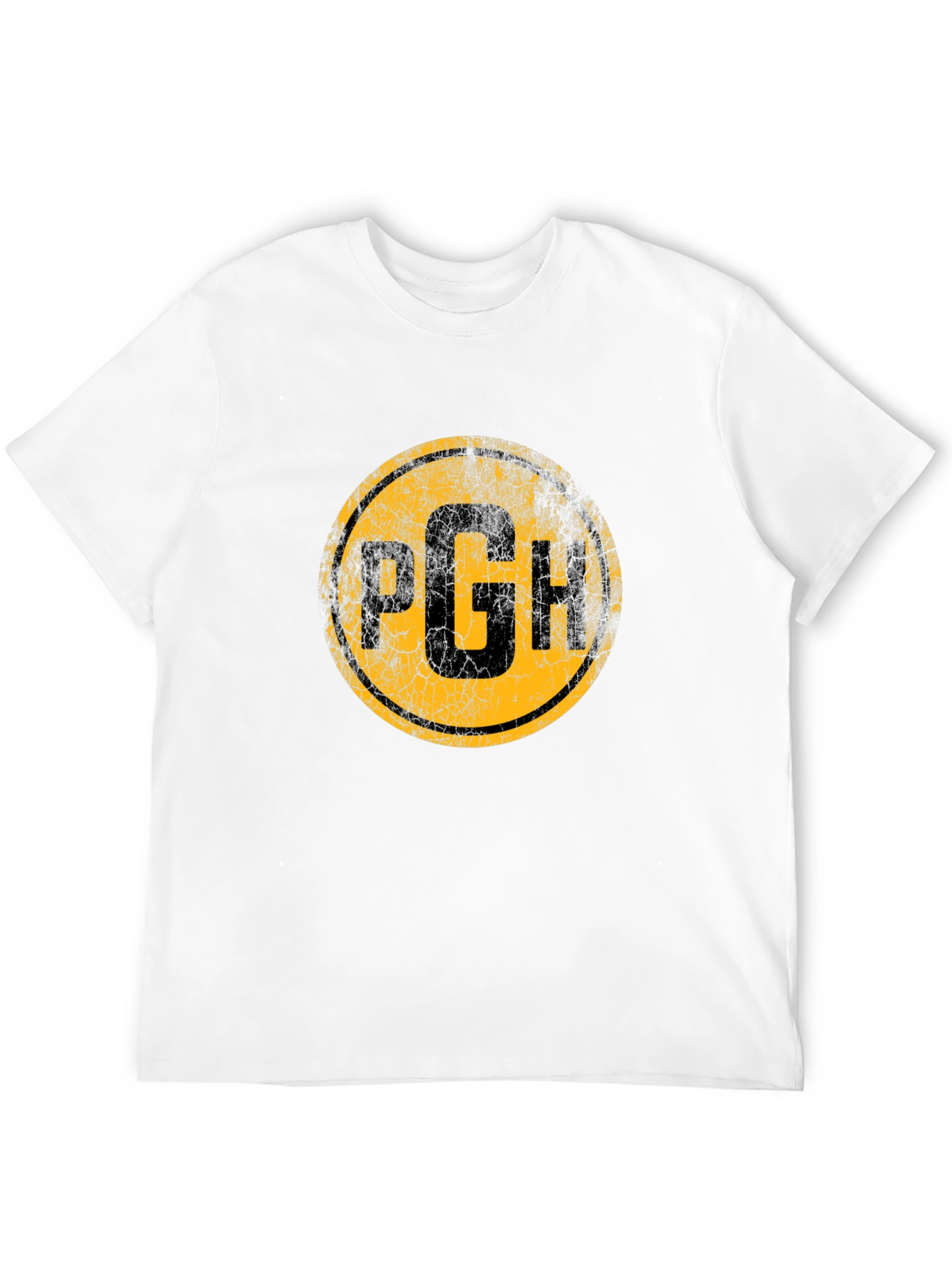Pittsburgh PGH Distressed Graphic T-Shirt