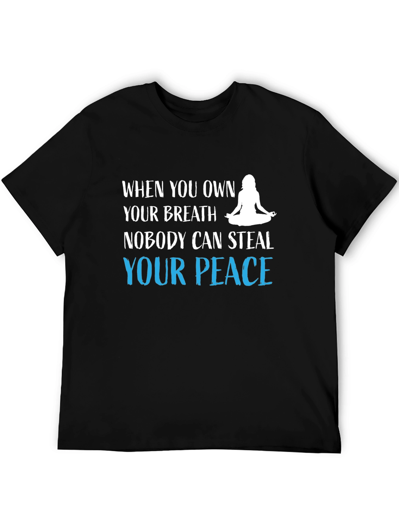 Own Your Breath Yoga Graphic T-Shirt