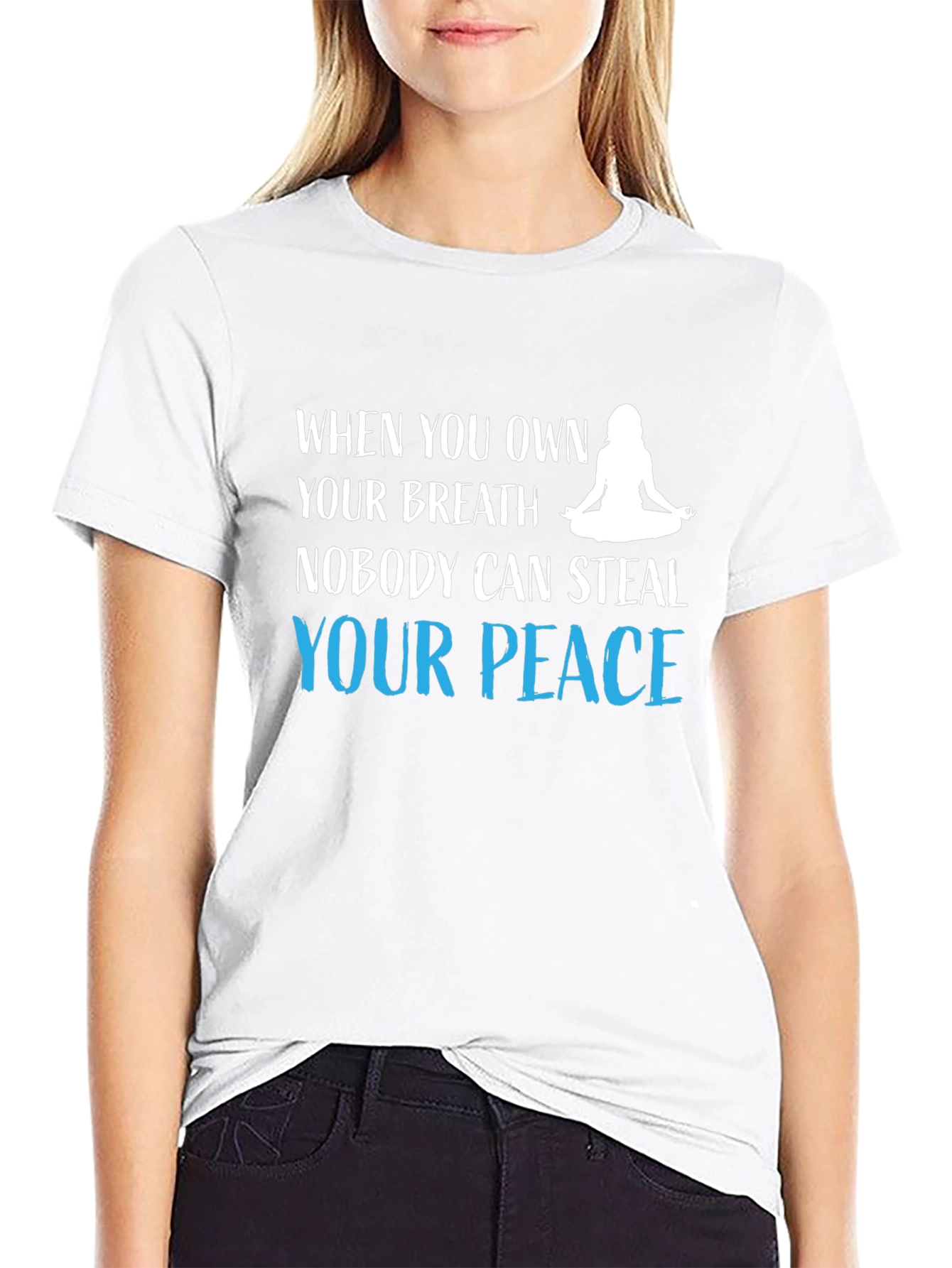 Own Your Breath Yoga Graphic T-Shirt