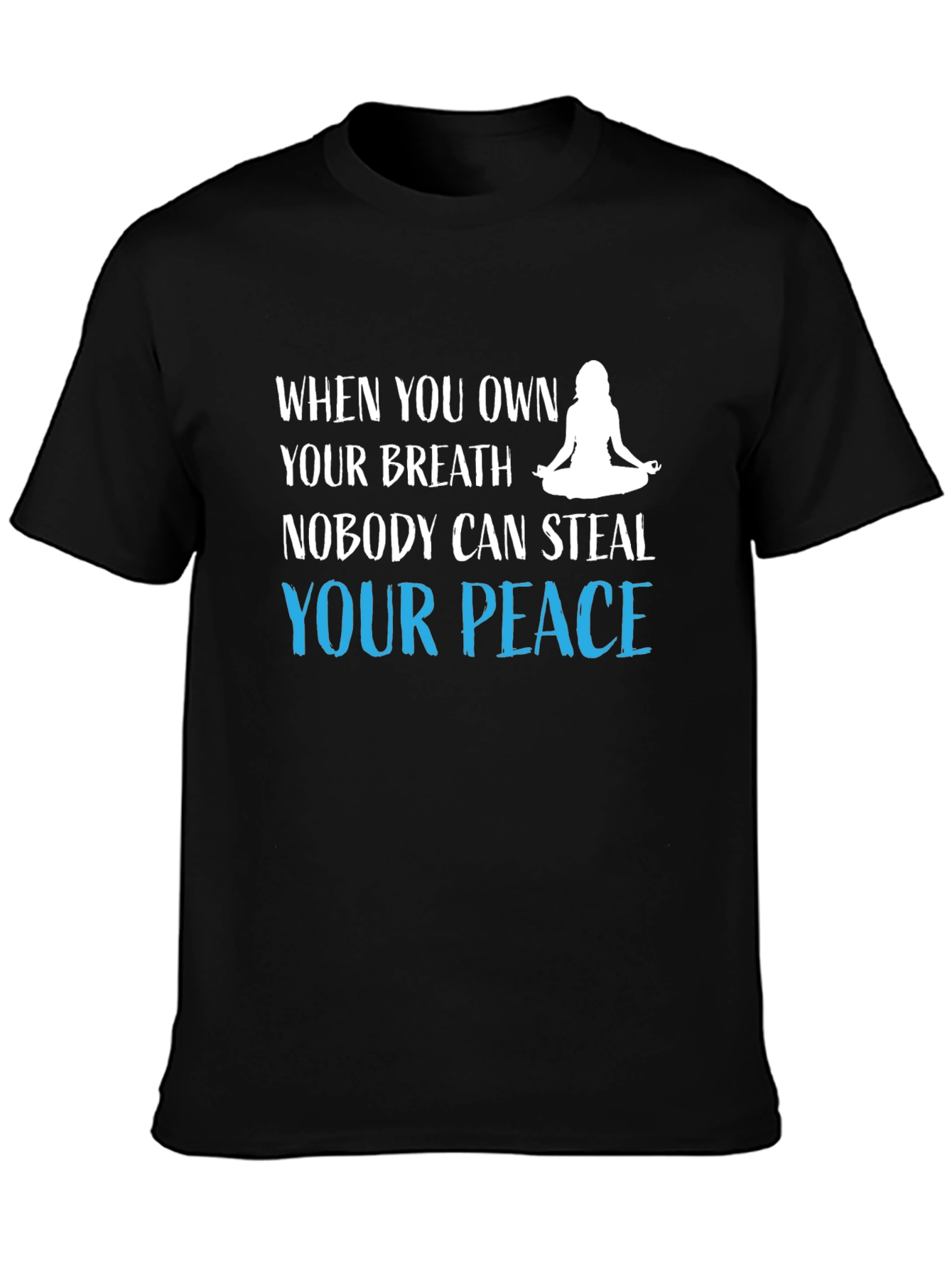 Own Your Breath Yoga Graphic T-Shirt