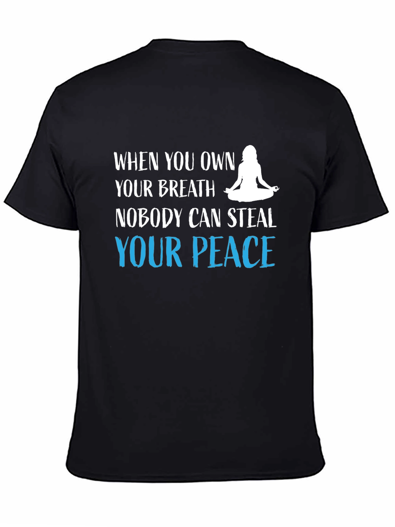 Own Your Breath Yoga Graphic T-Shirt