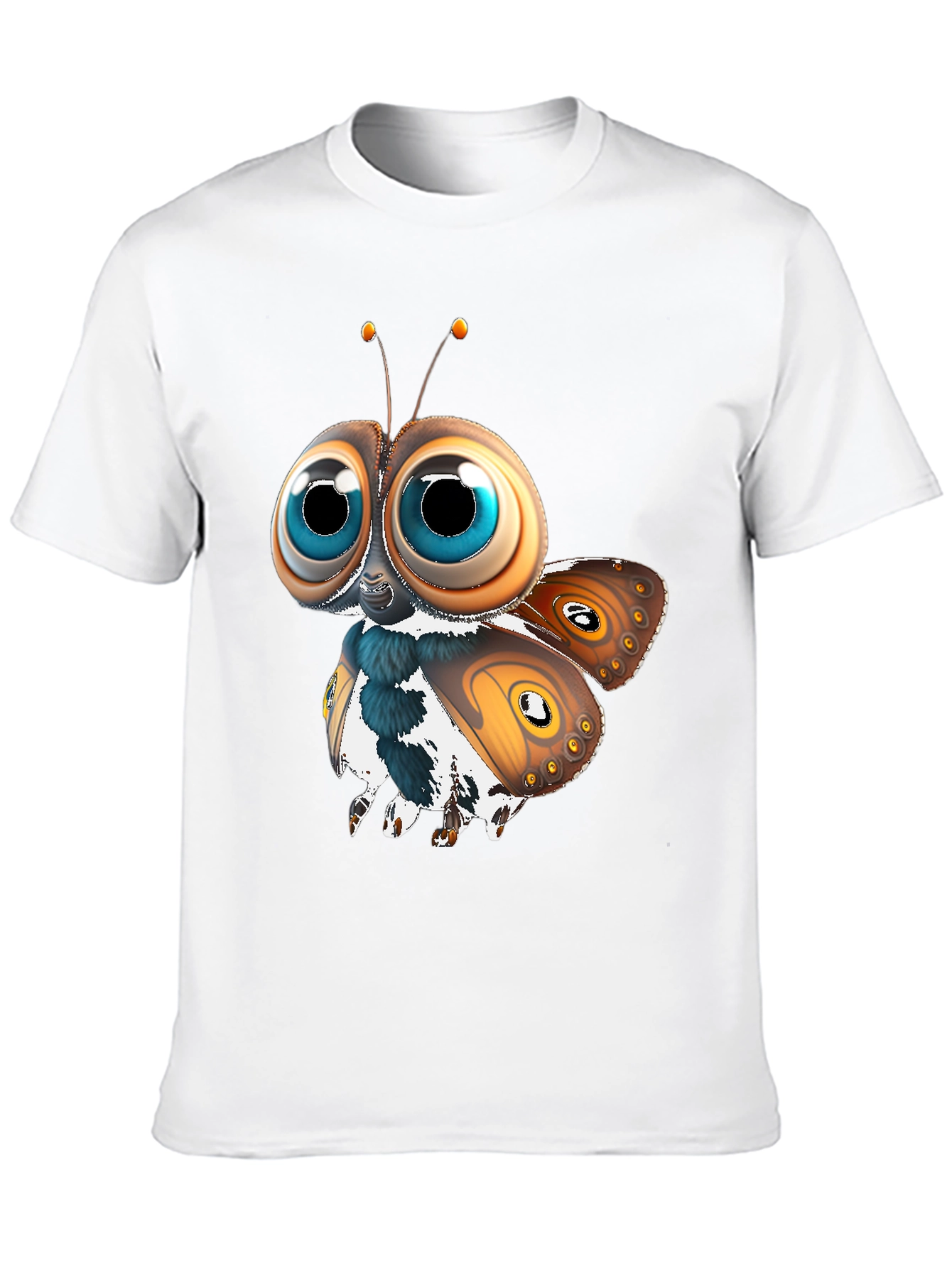 Cartoon Butterfly Graphic Tee