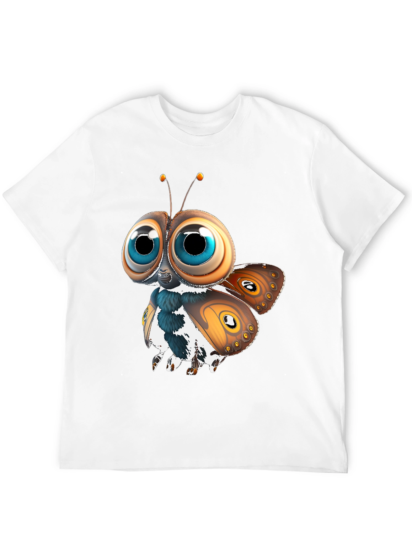 Cartoon Butterfly Graphic Tee