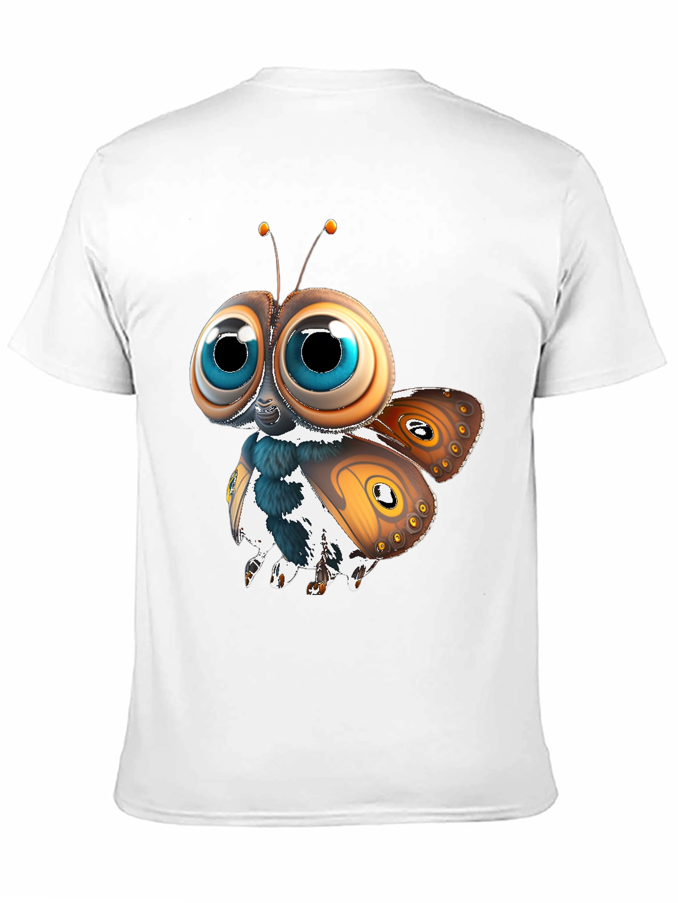 Cartoon Butterfly Graphic Tee