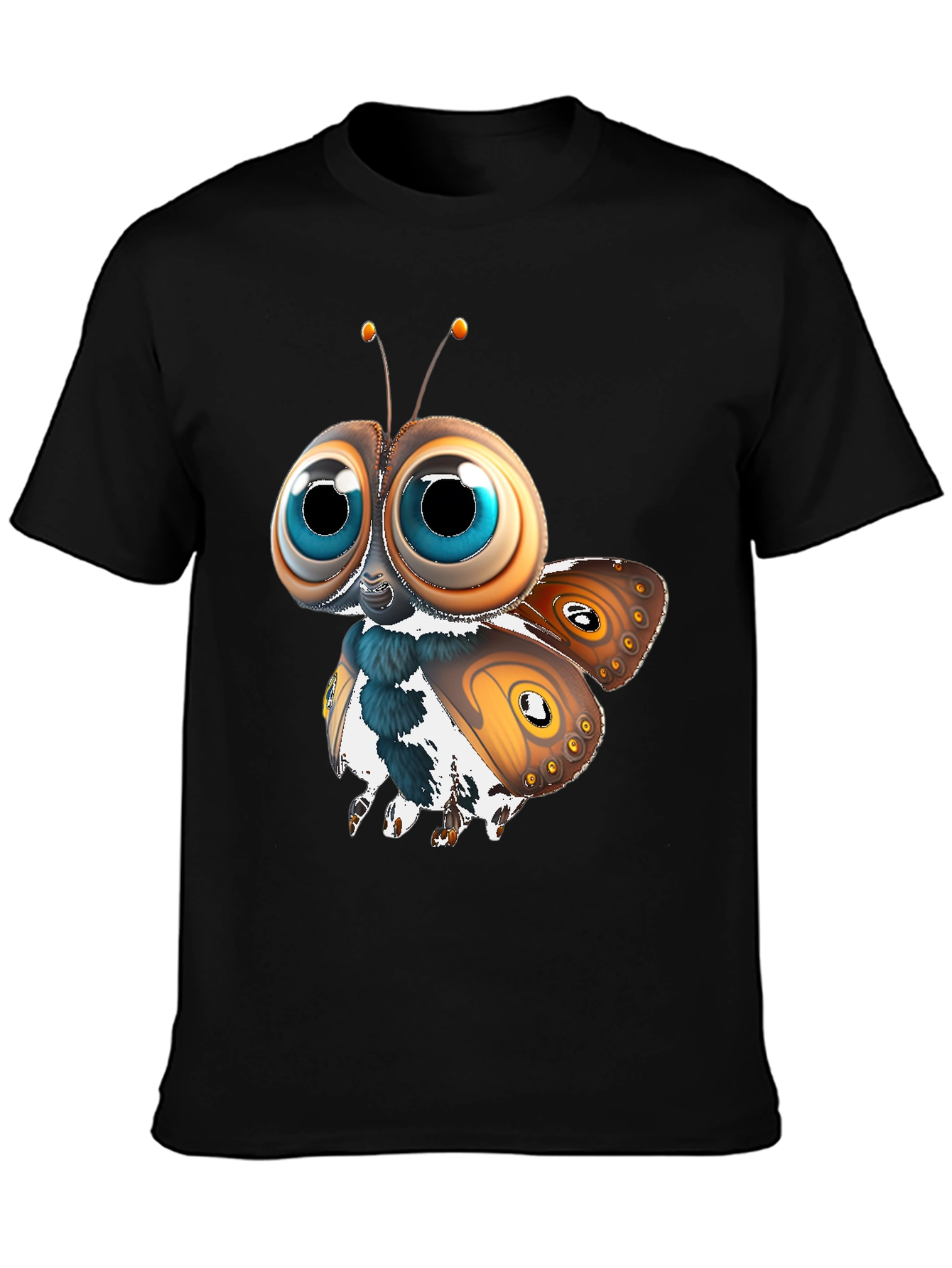 Cartoon Butterfly Graphic Tee