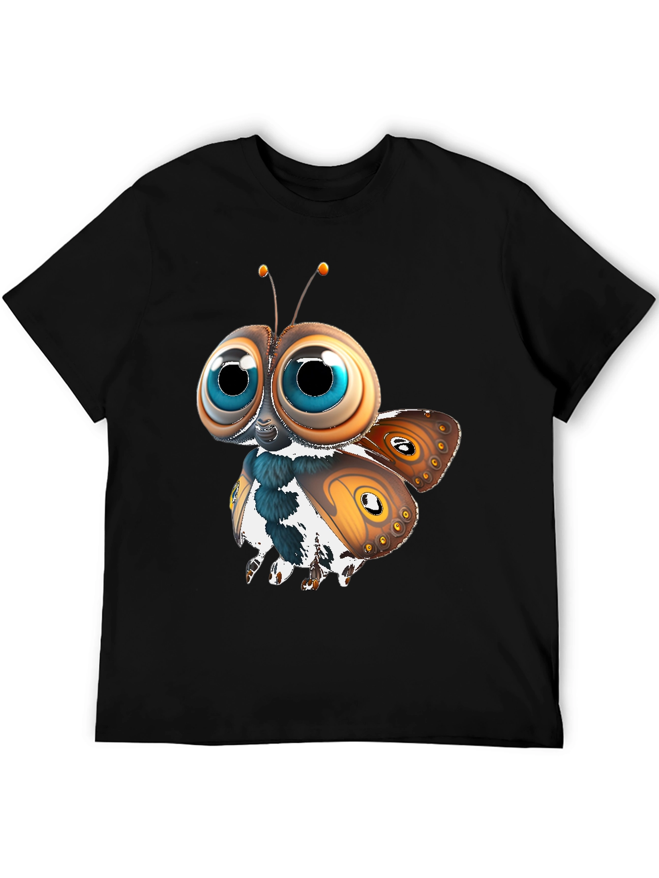 Cartoon Butterfly Graphic Tee