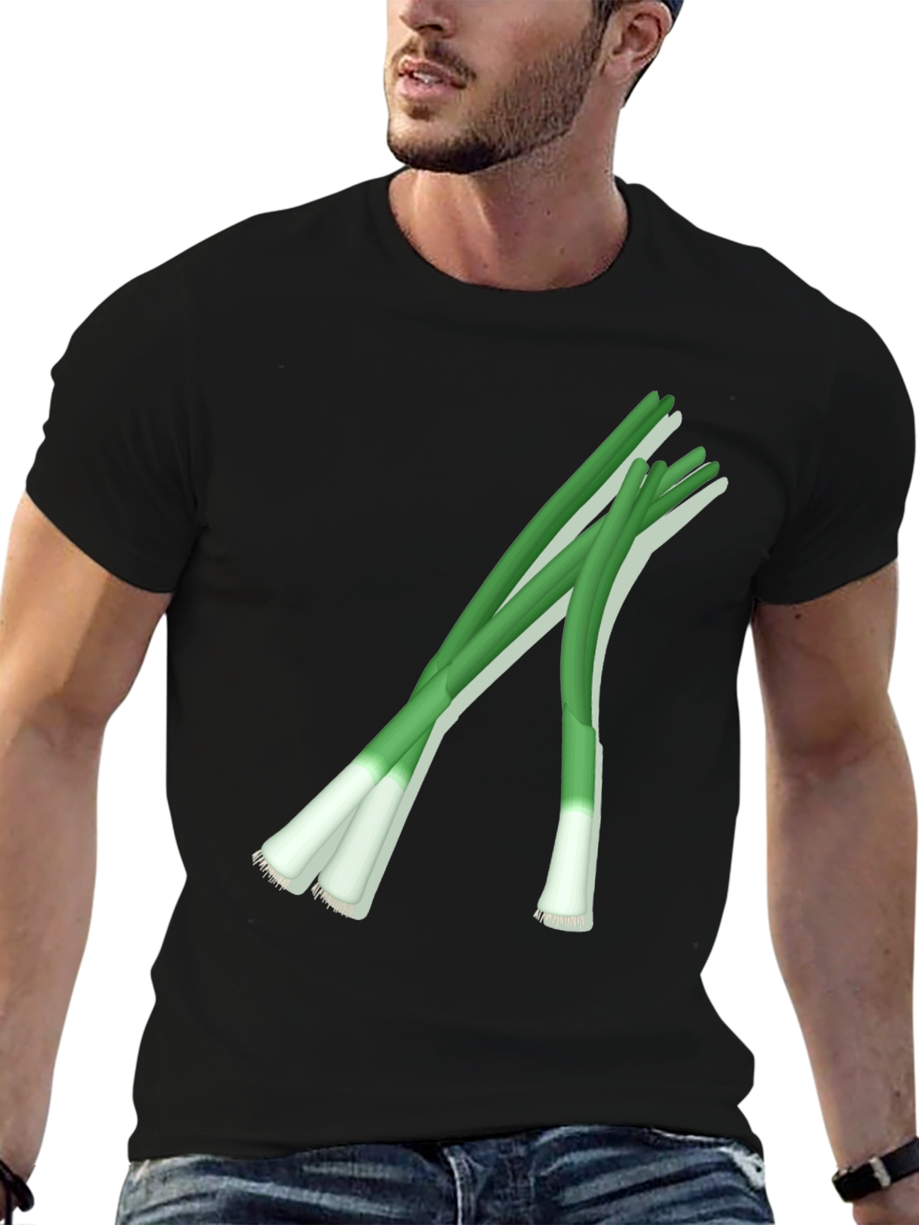 Spring Onion Graphic Tee - Fresh Style