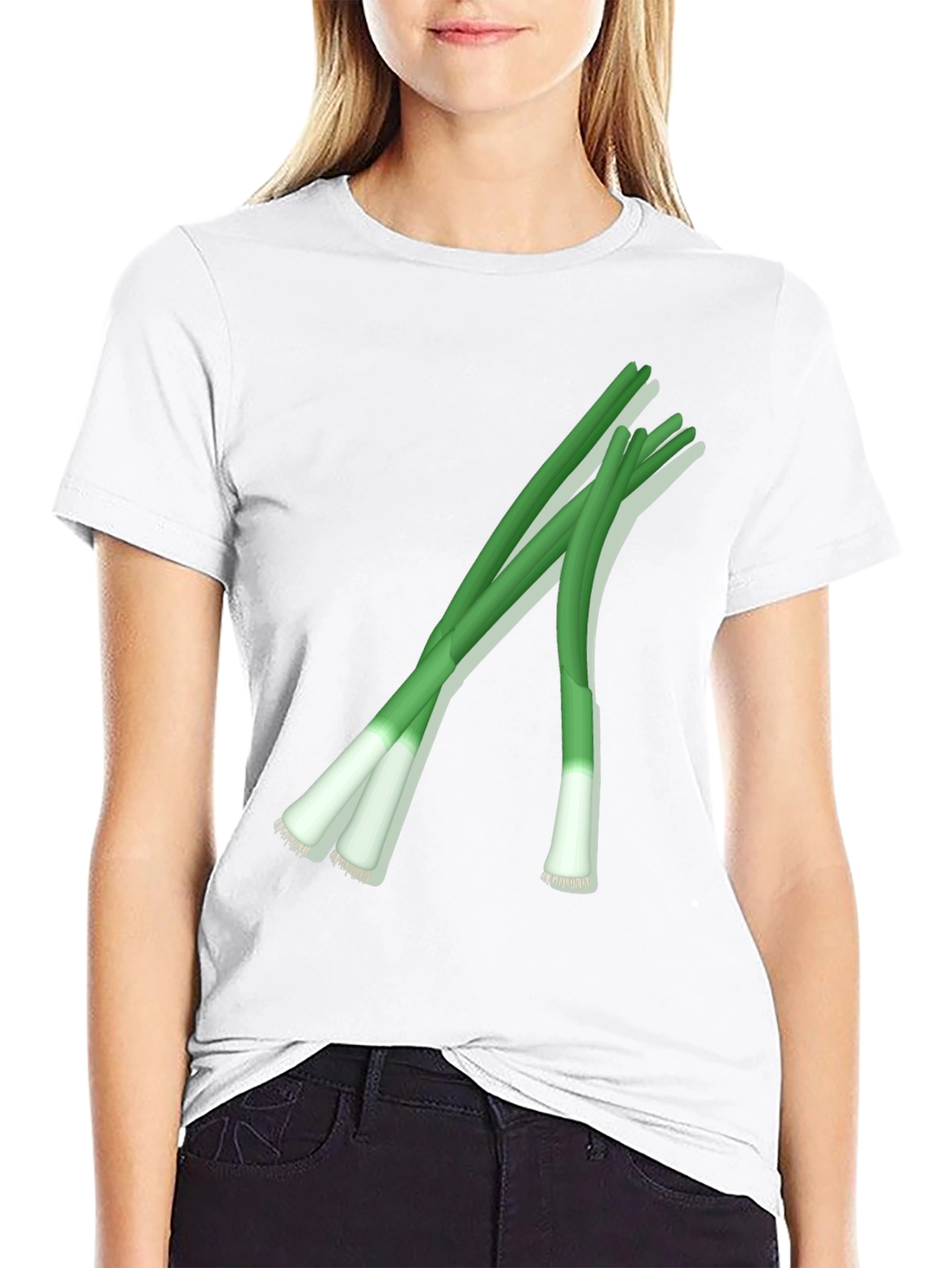 Spring Onion Graphic Tee - Fresh Style