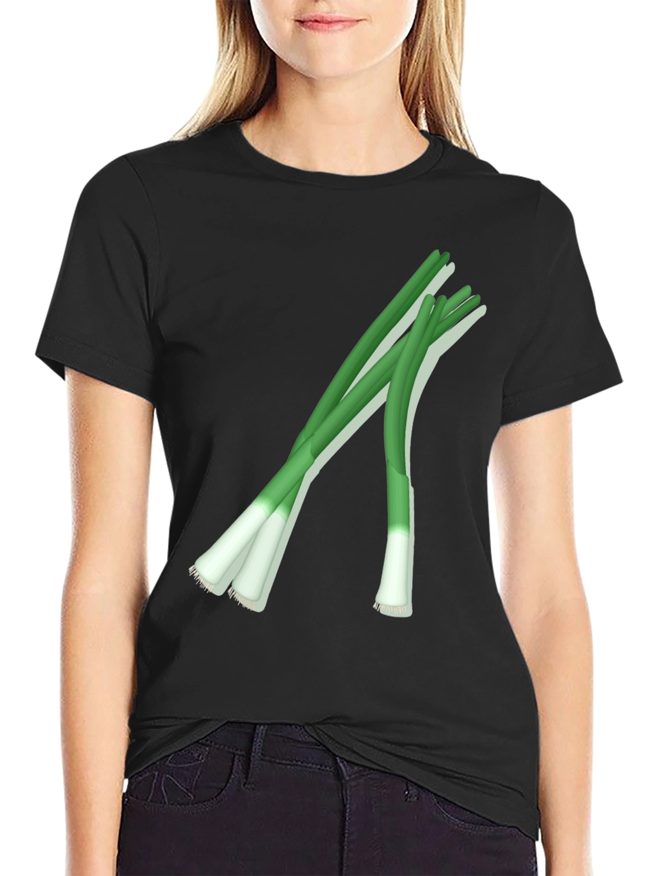 Spring Onion Graphic Tee - Fresh Style