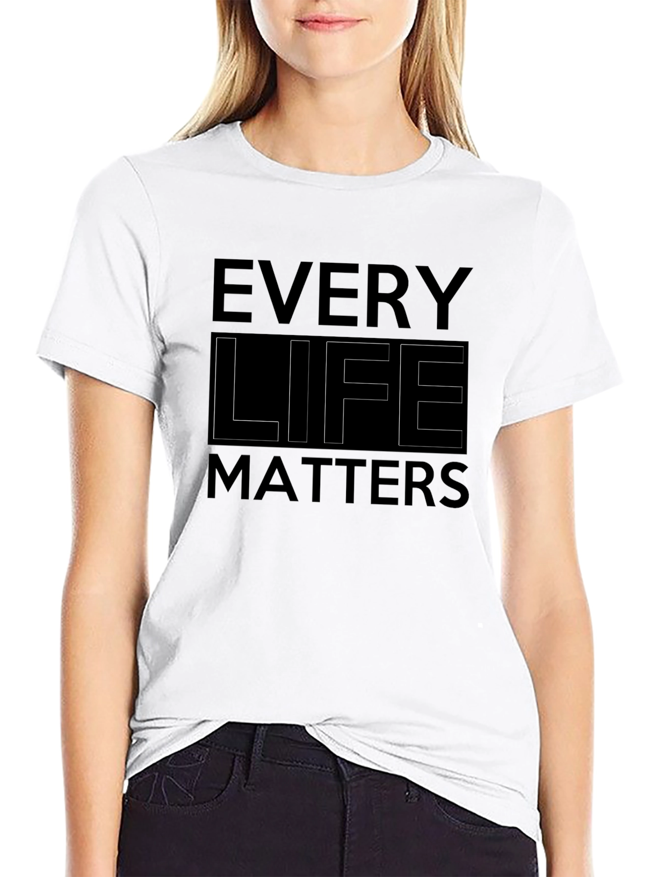 Every Life Matters Black T-Shirt