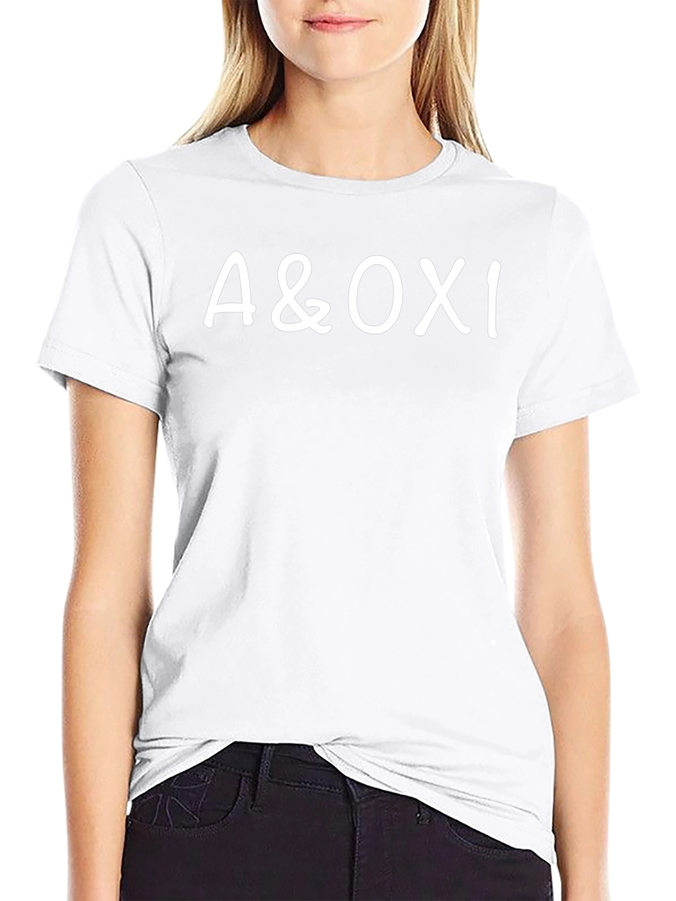 A&OXI Black T-Shirt Casual Wear