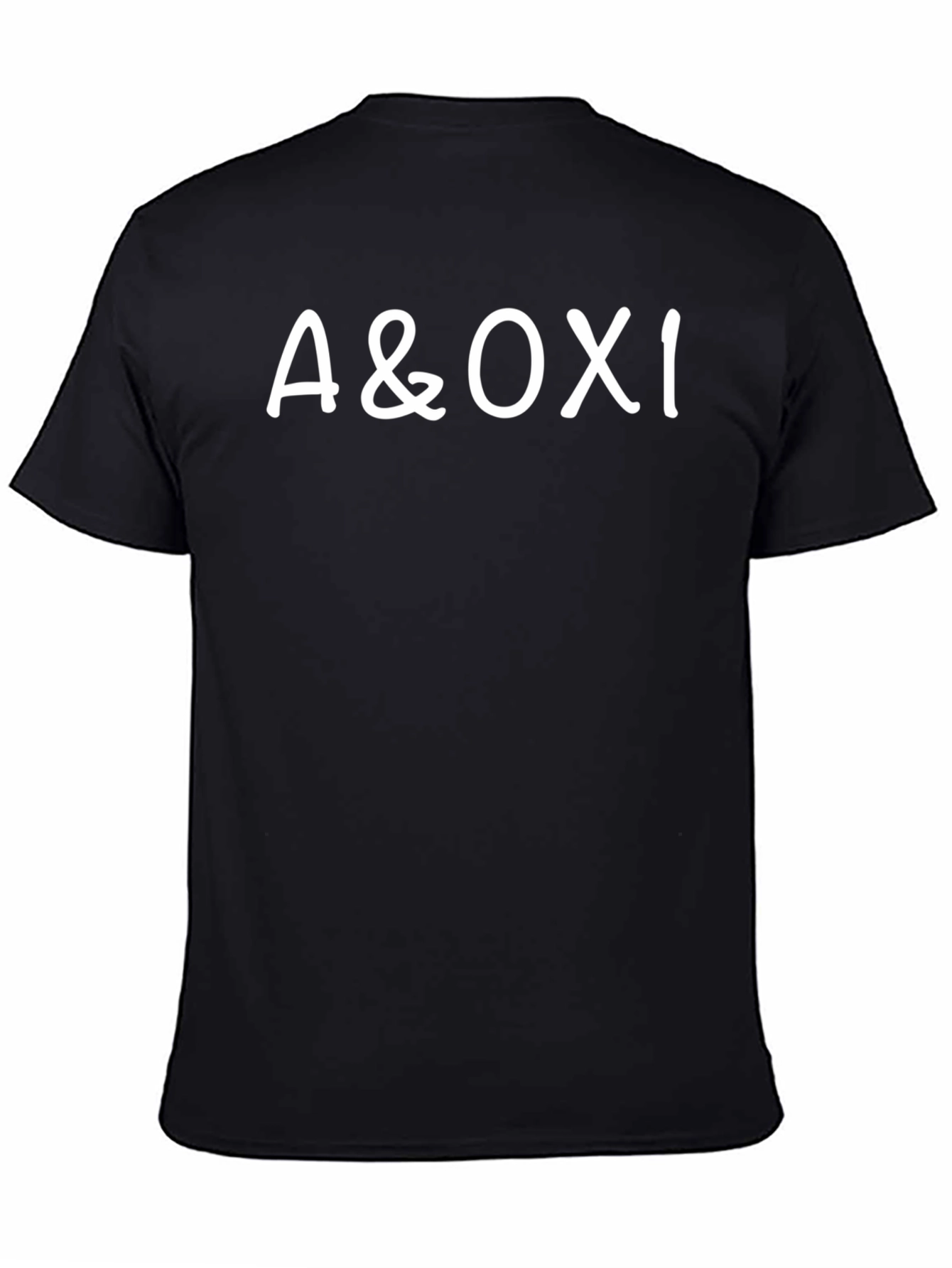 A&OXI Black T-Shirt Casual Wear