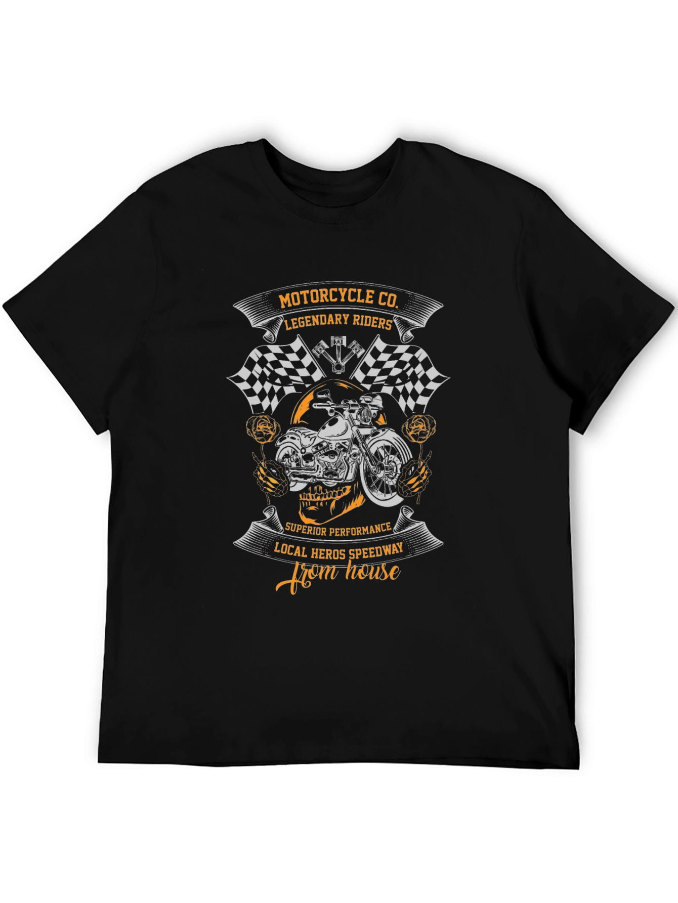 Motorcycle Co. Legendary Riders Black T-Shirt