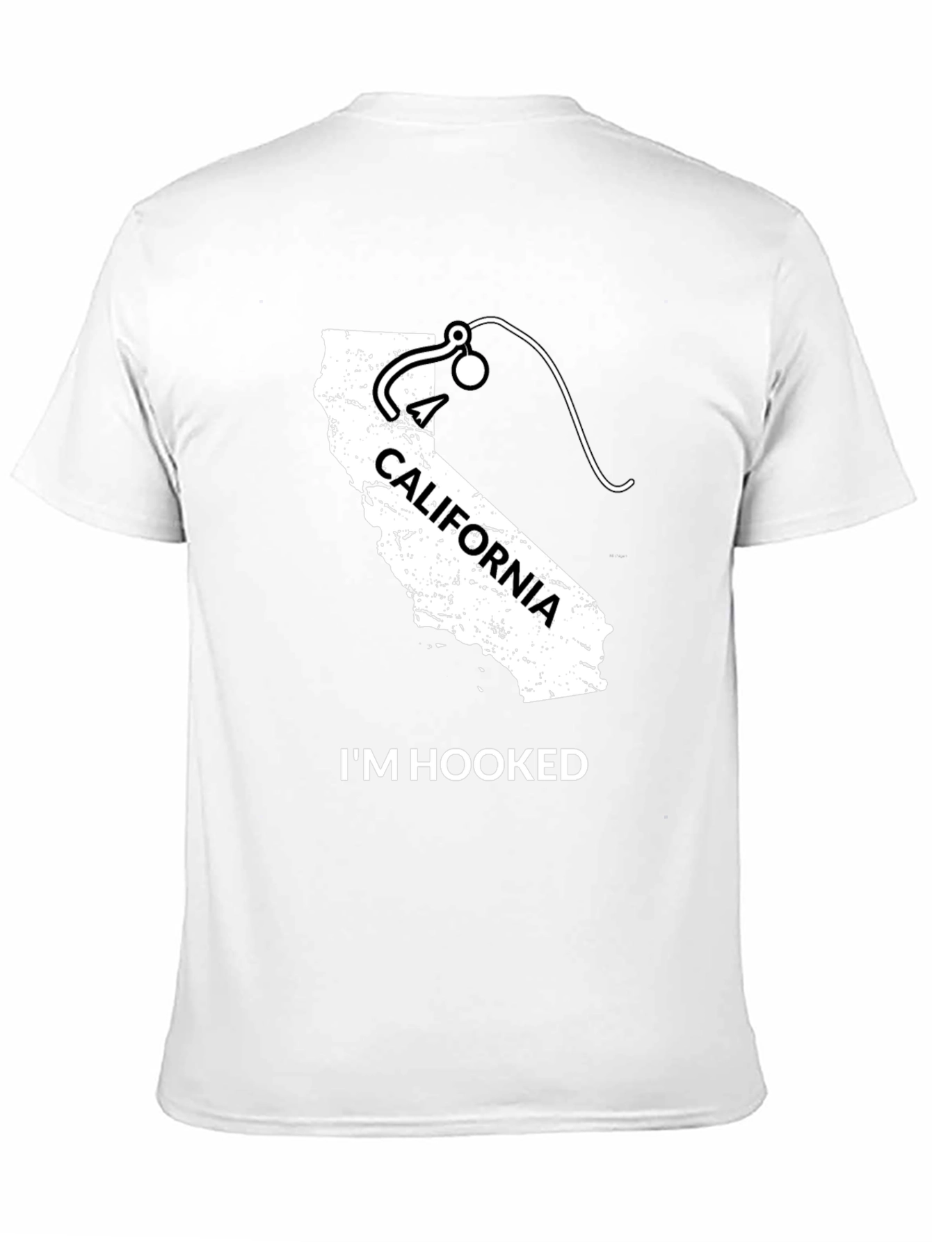 California Fishing Hooked T-Shirt
