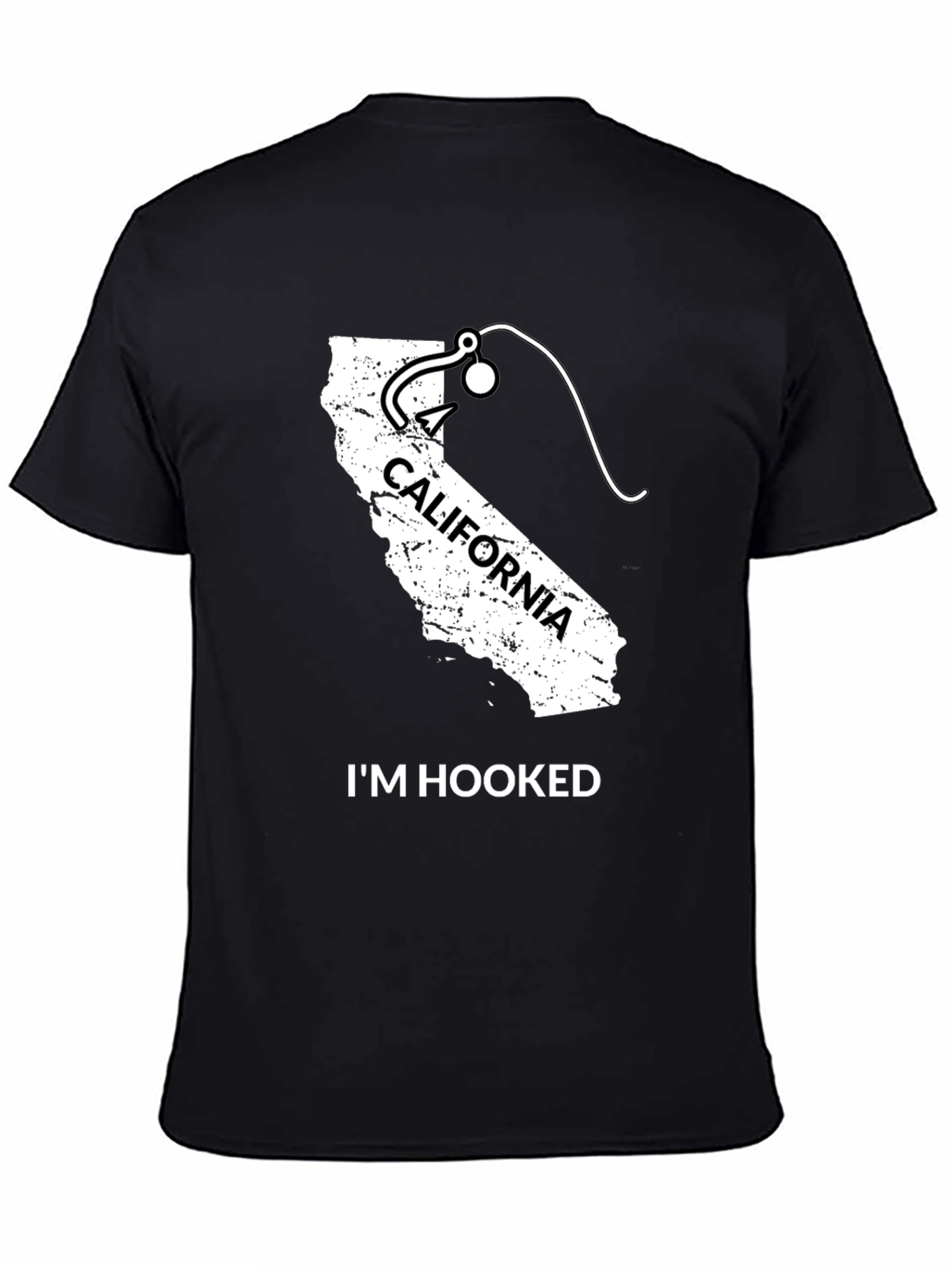 California Fishing Hooked T-Shirt