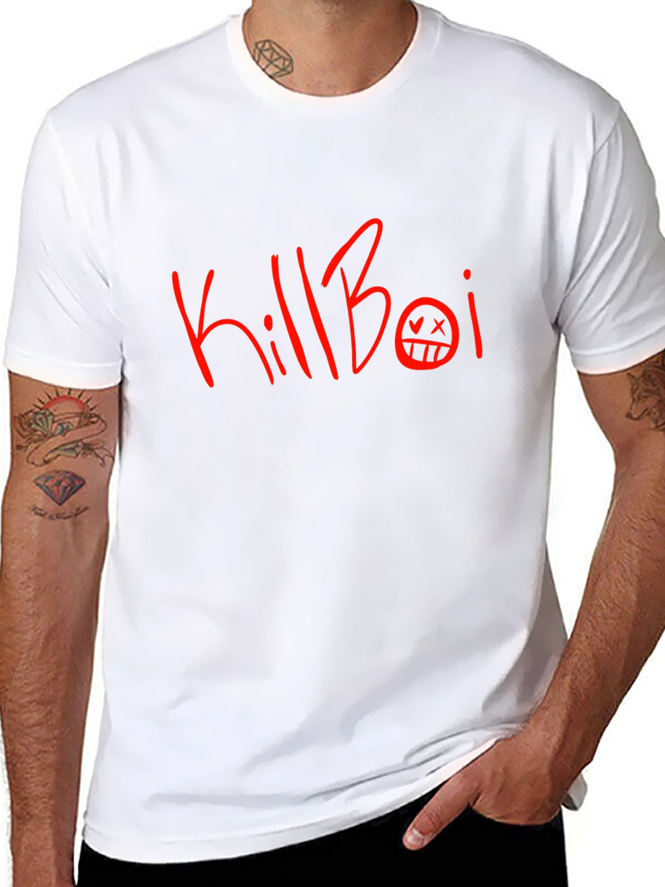 KillBoi Graphic Tee - Edgy Statement Shirt