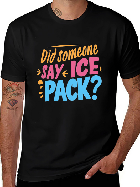 Funny Ice Pack T-Shirt - Quirky Graphic Tee