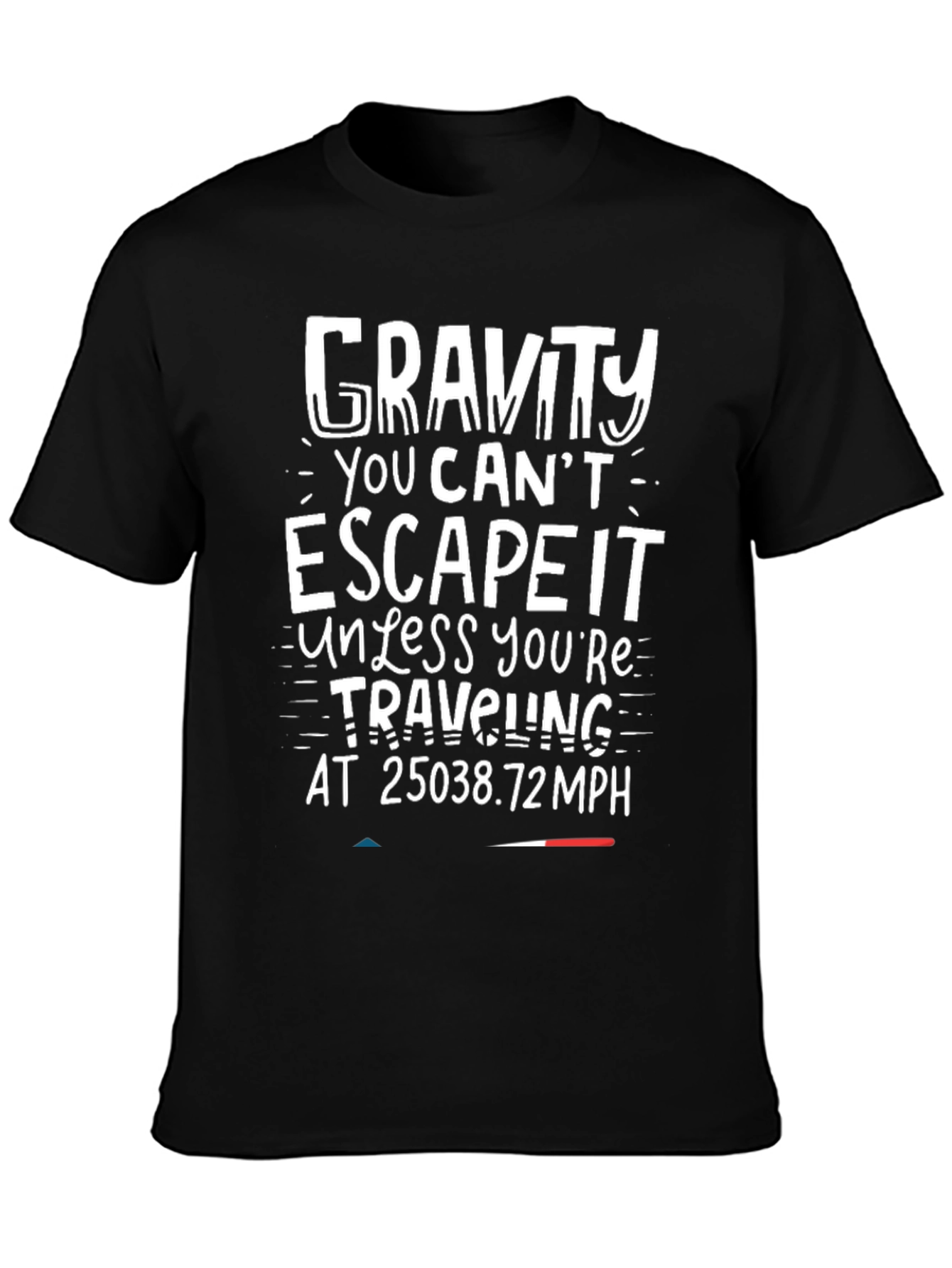 Gravity Escape Velocity Graphic Tee