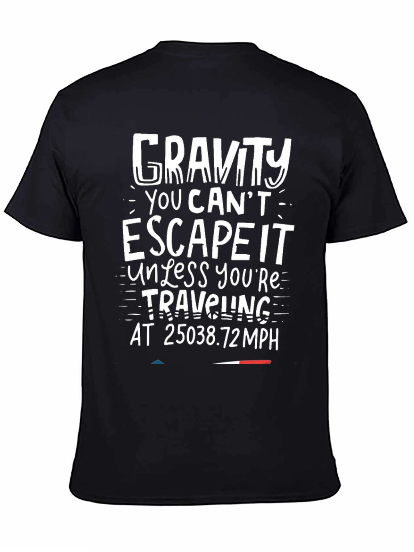 Gravity Escape Velocity Graphic Tee