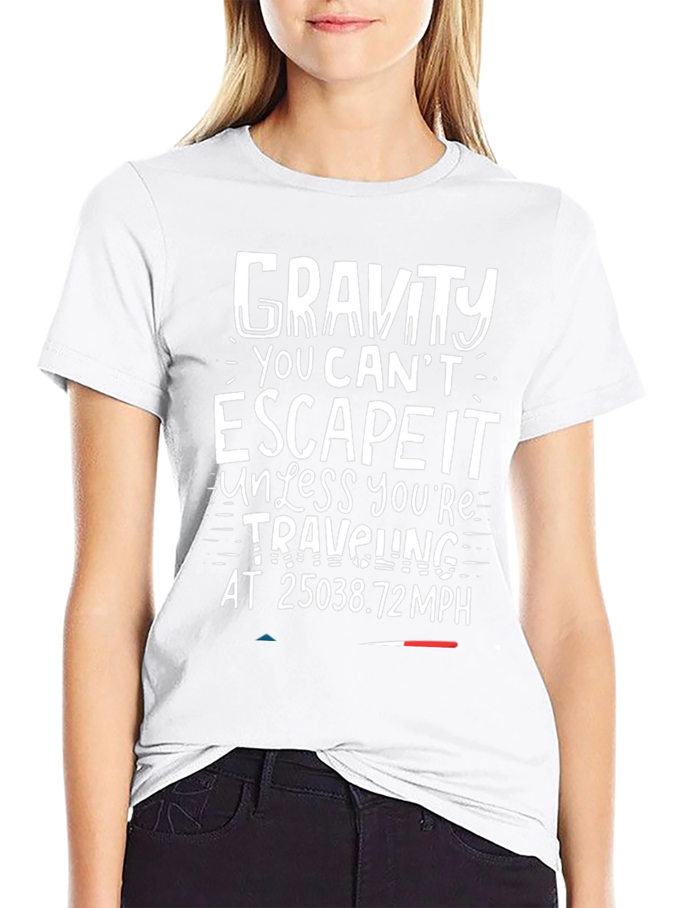 Gravity Escape Velocity Graphic Tee