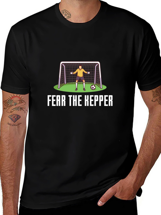 Fear The Keeper Black Graphic Tee