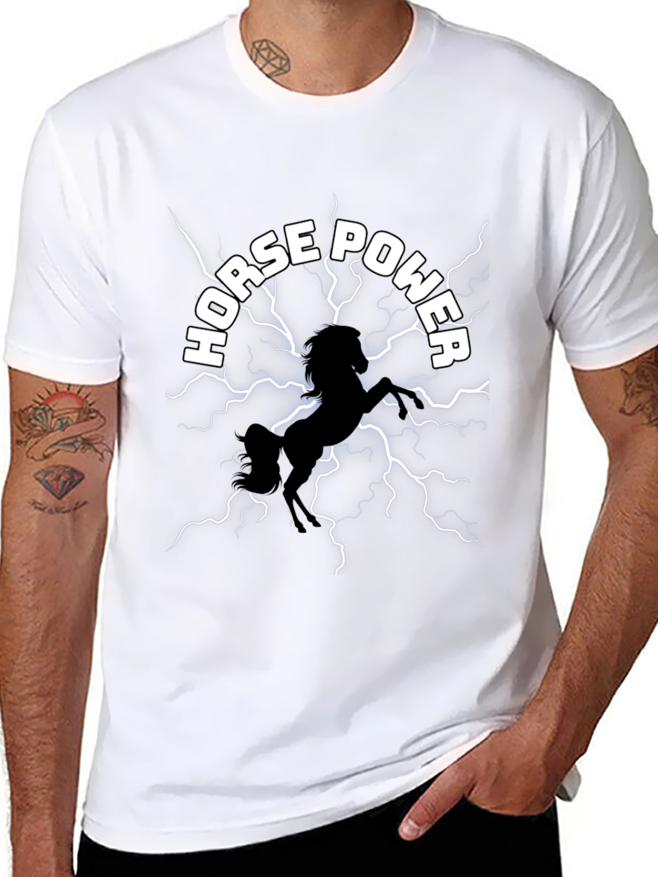 Horsepower Graphic Tee